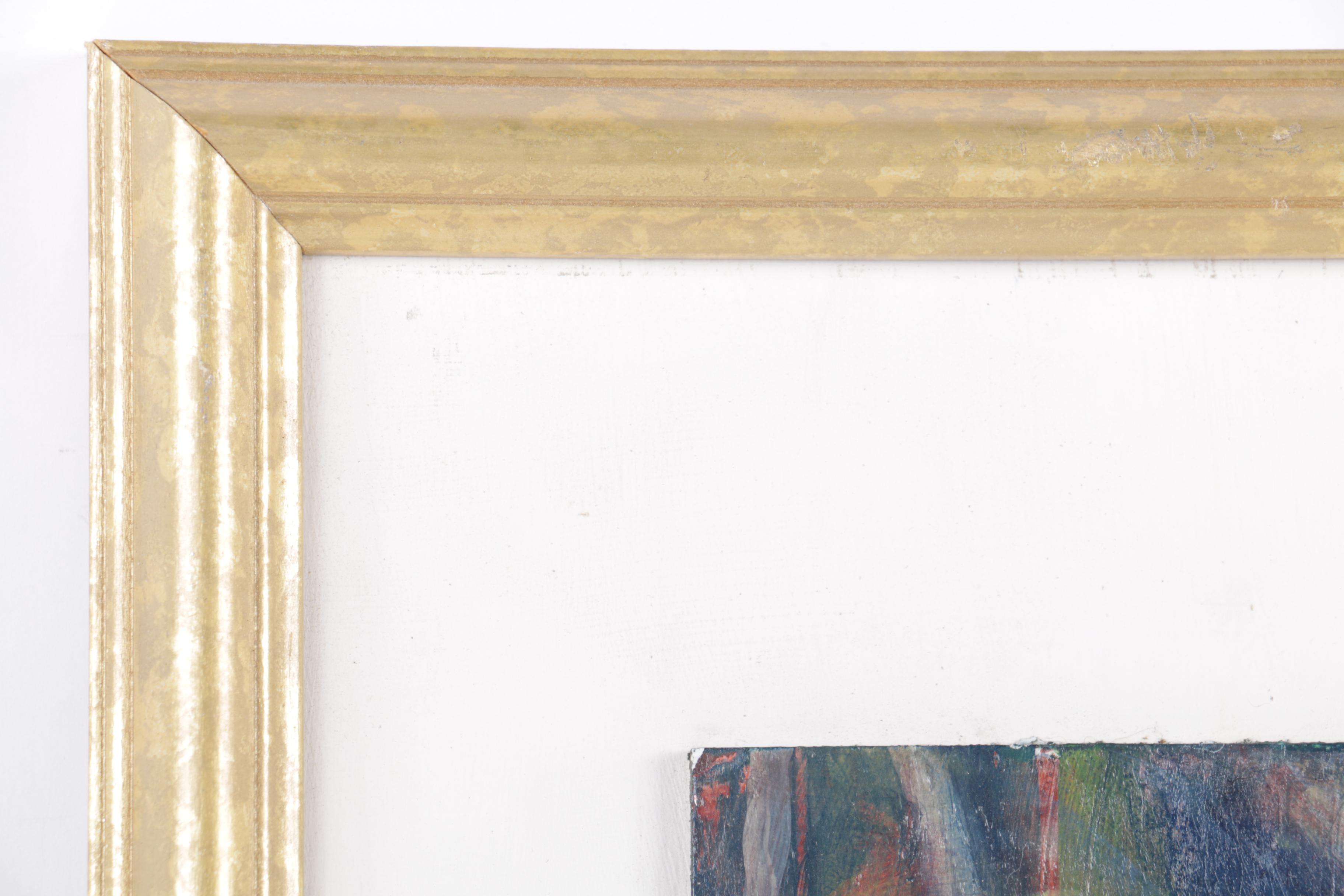 Charlotte Lowry Collins Mixed Media Painting on Board "Inner Core"