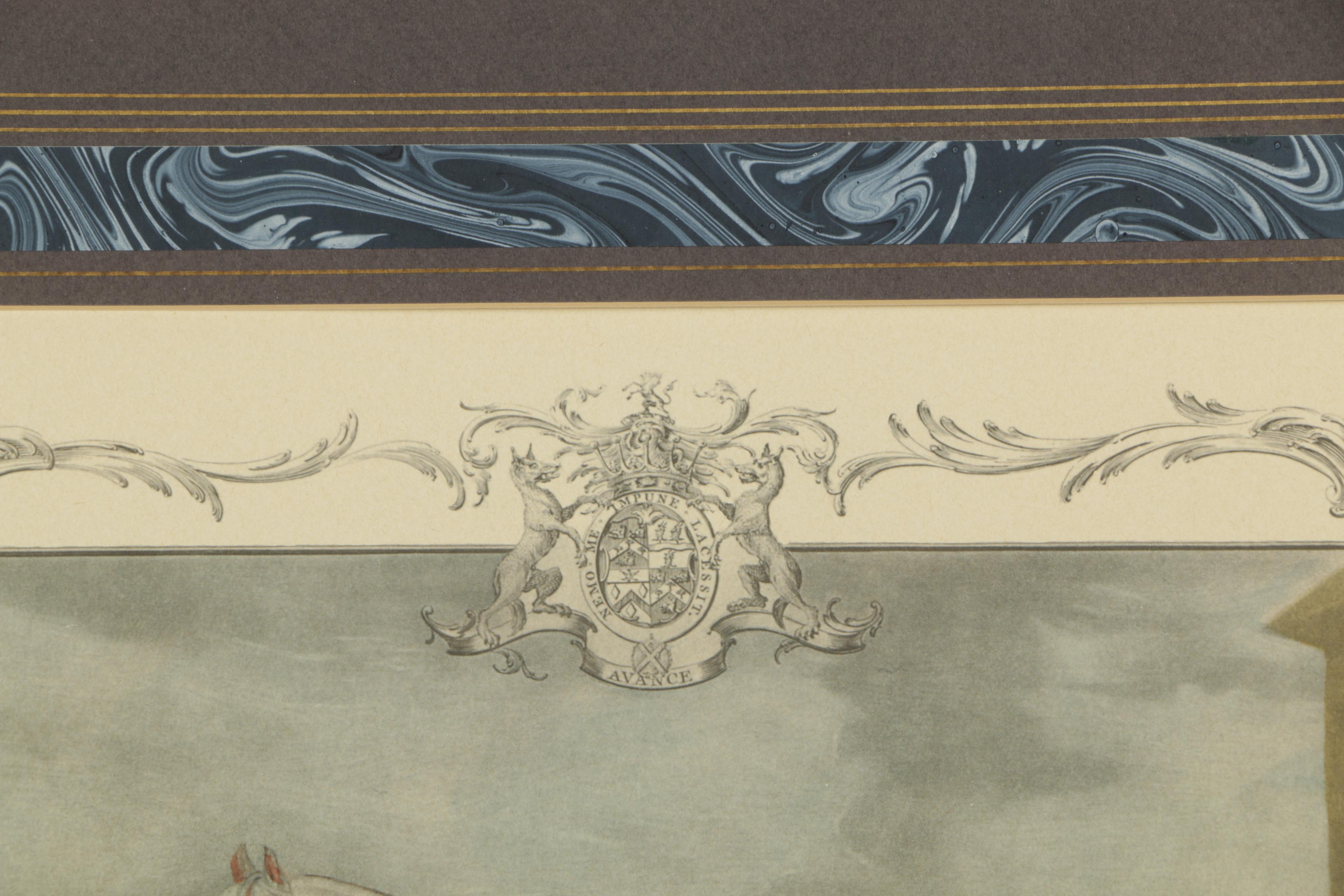 Reproduction Print after Engraving by Thomas Spencer "The Portraiture of Crab"