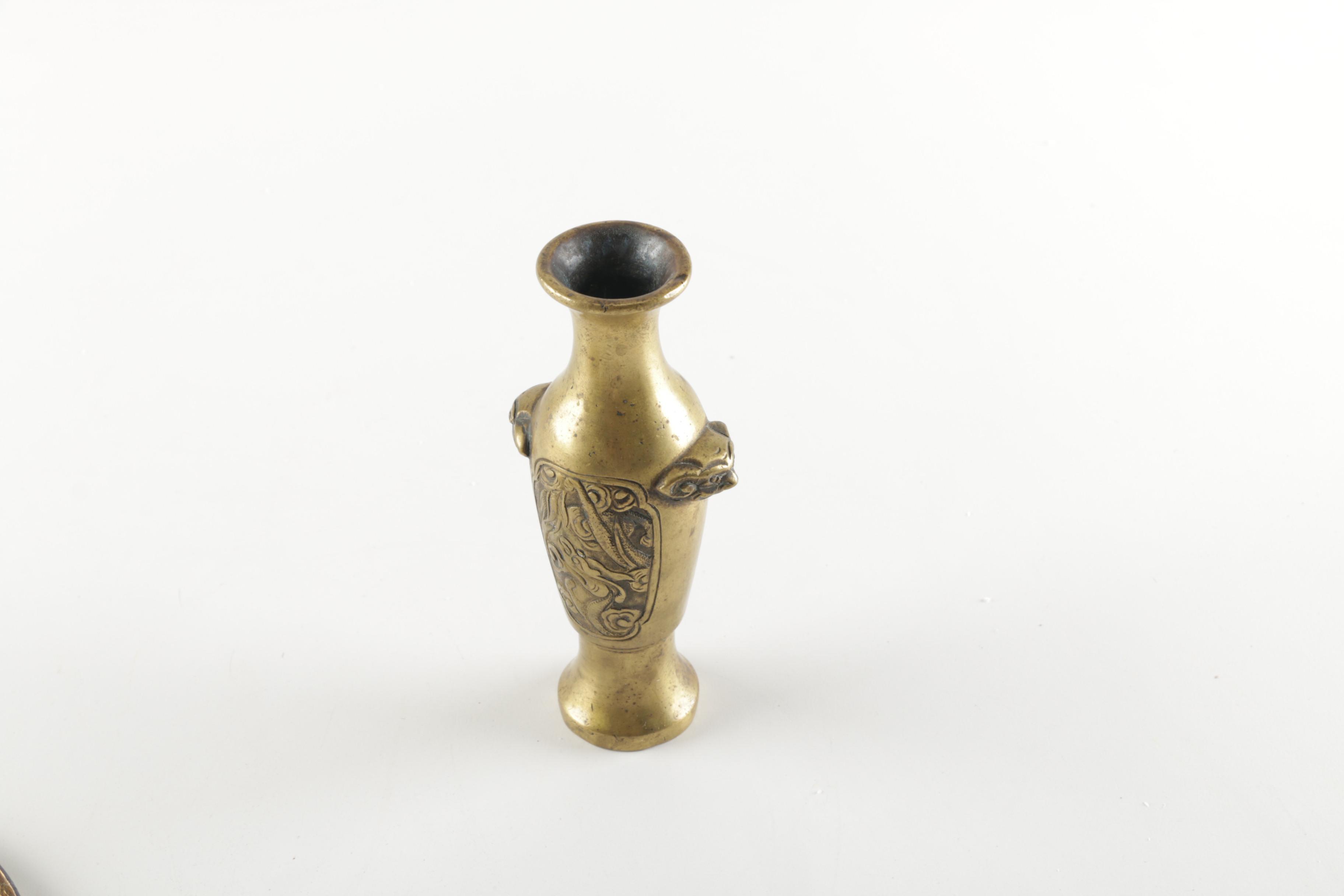 Vintage Brass Tone Decor