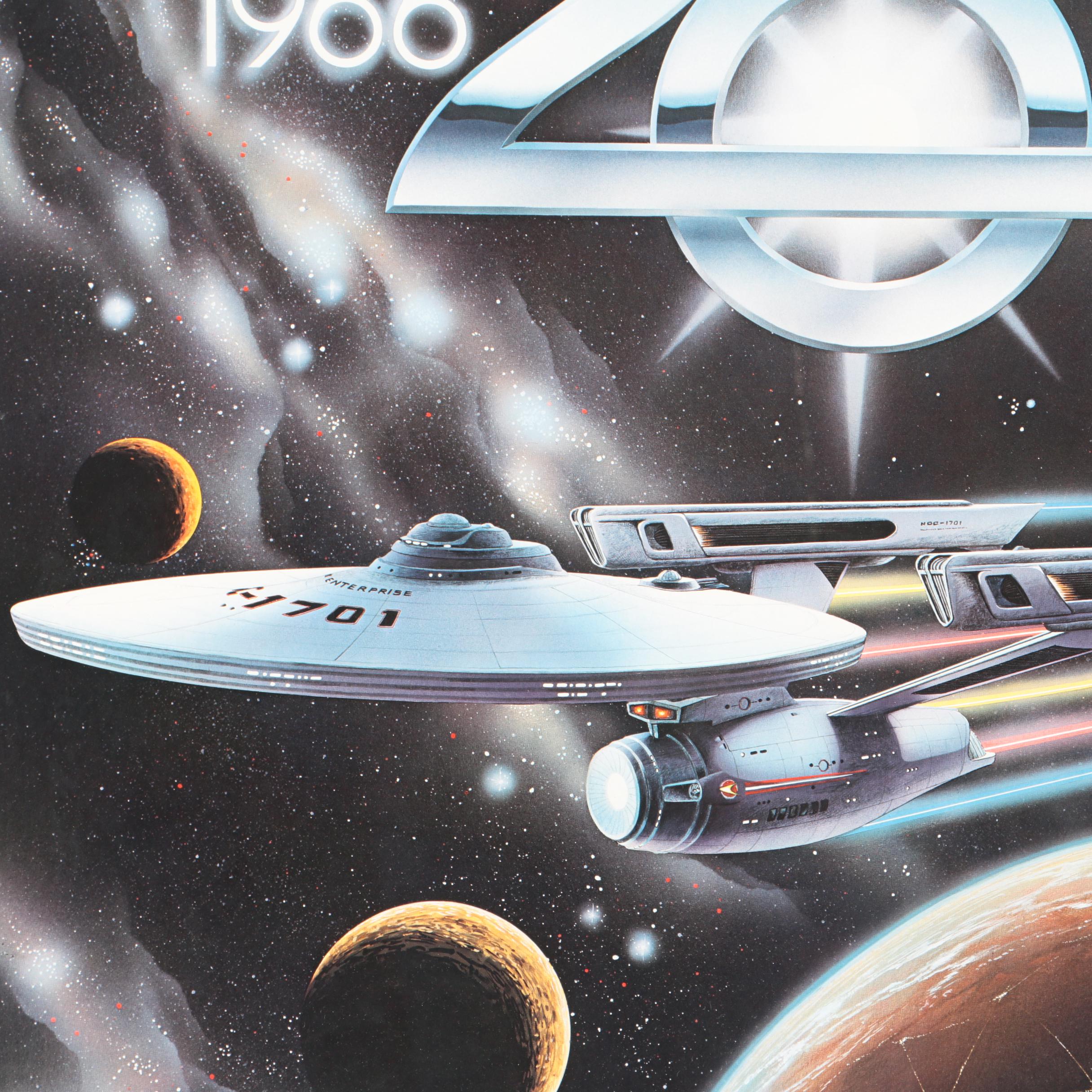 Vintage Star Trek Posters on Paper