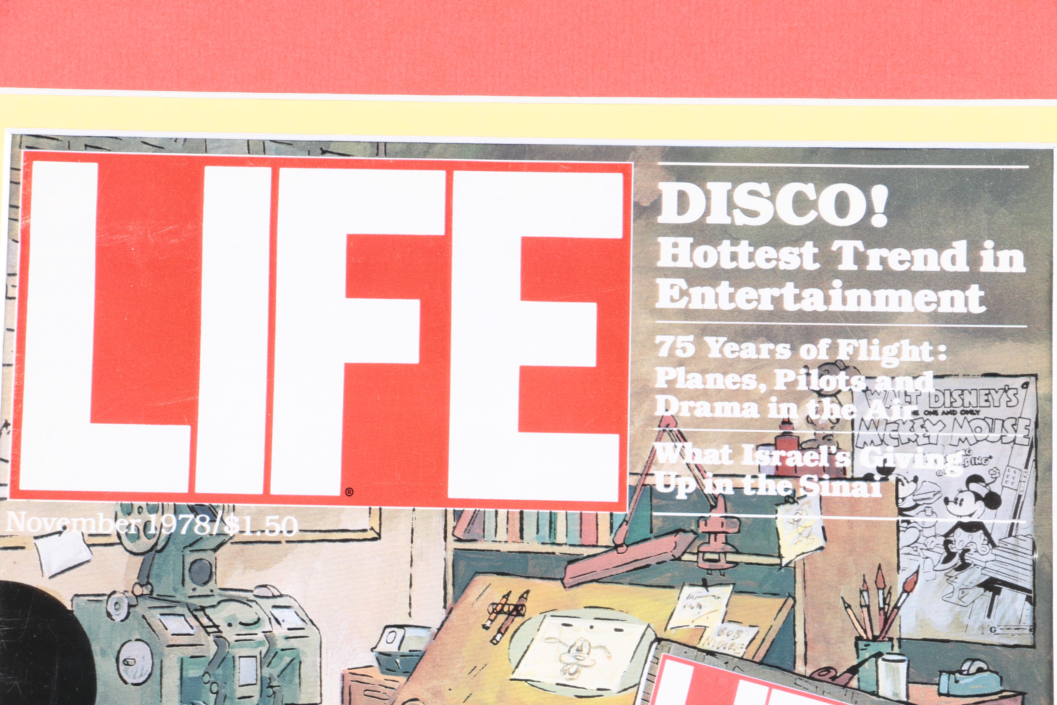 1970's Life Magazine Covers Featuring Disney