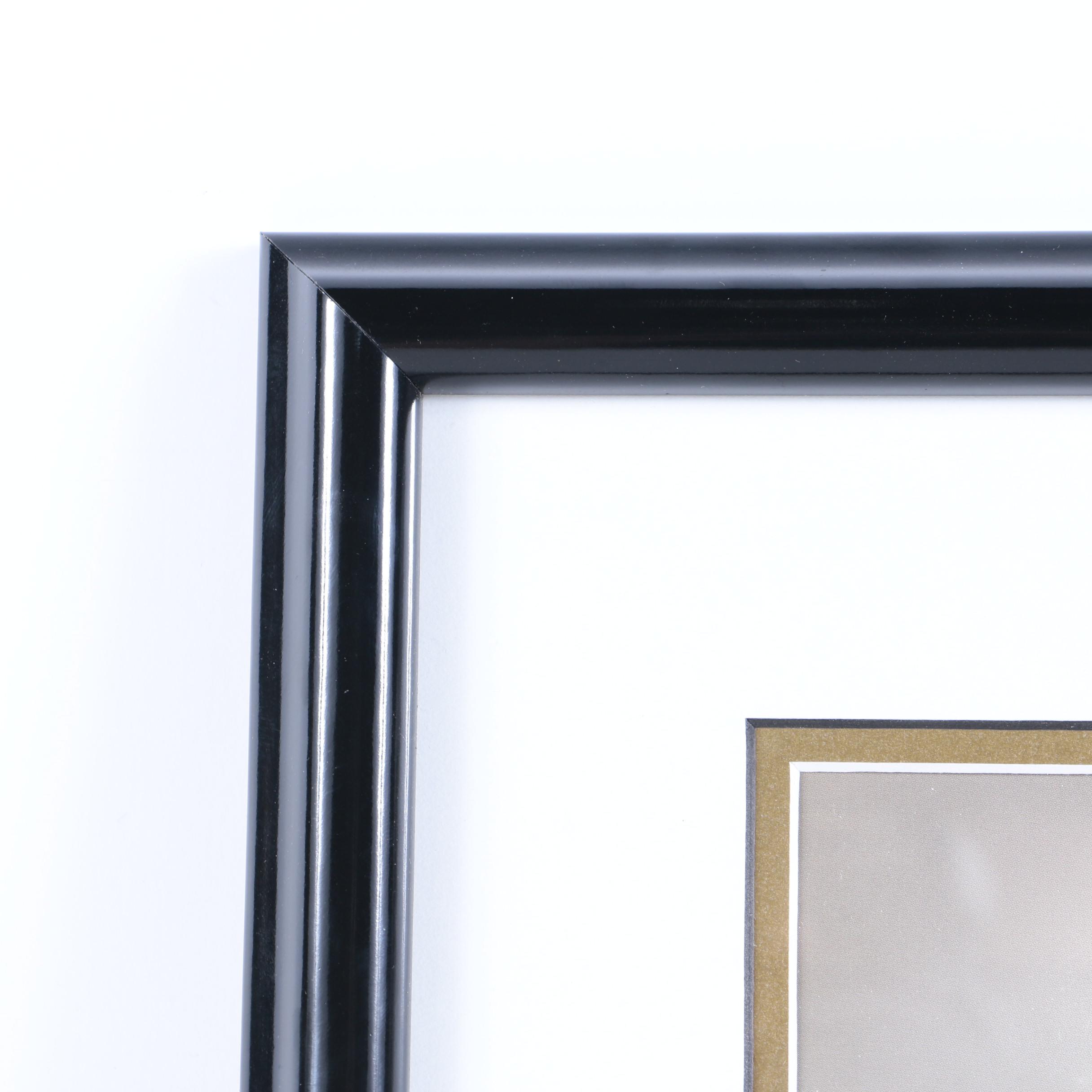 Disney Limited Edition Mickey Mouse Themed Sericel "Profiles of Imagination"