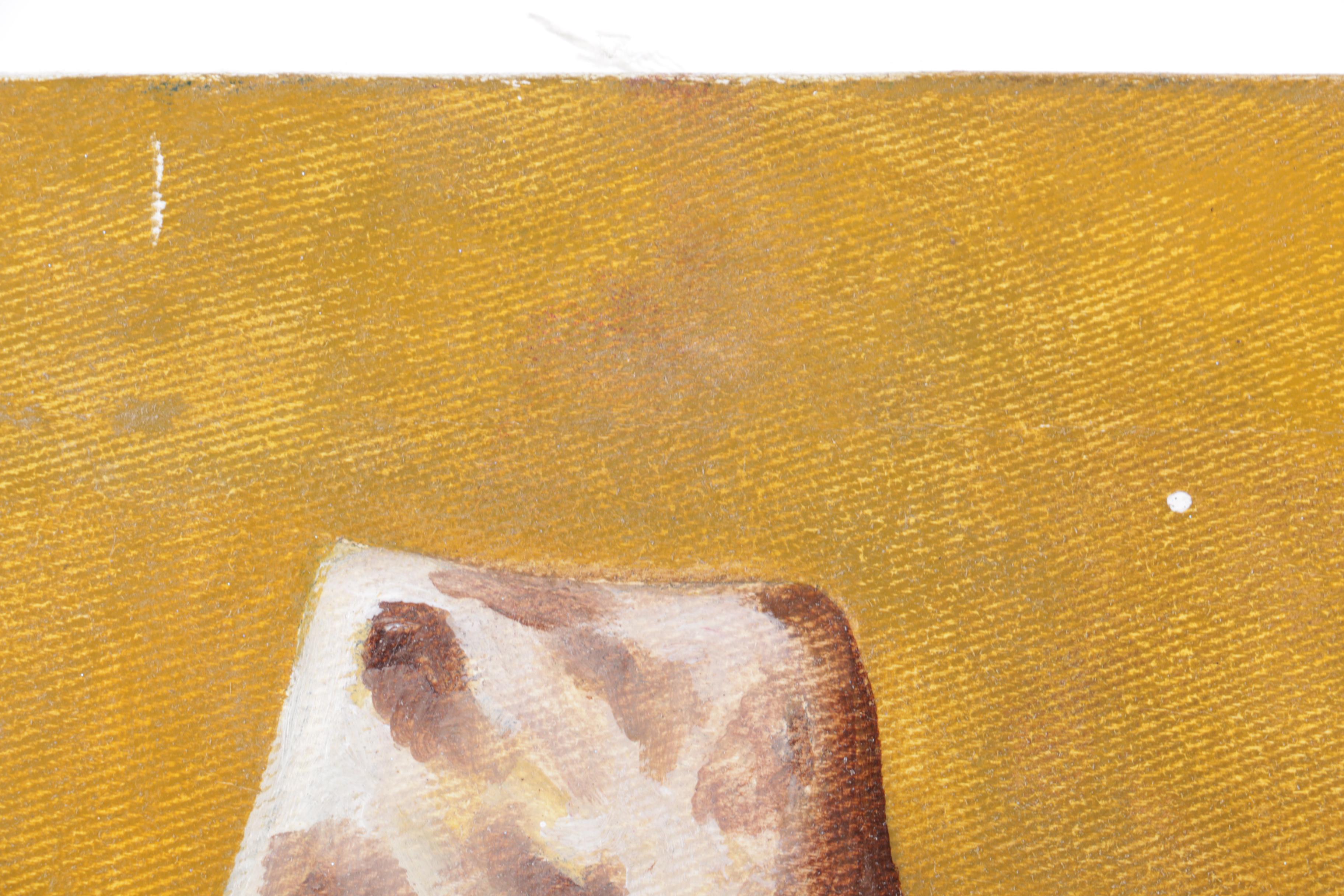 Oil Painting on Canvas of Cowboy