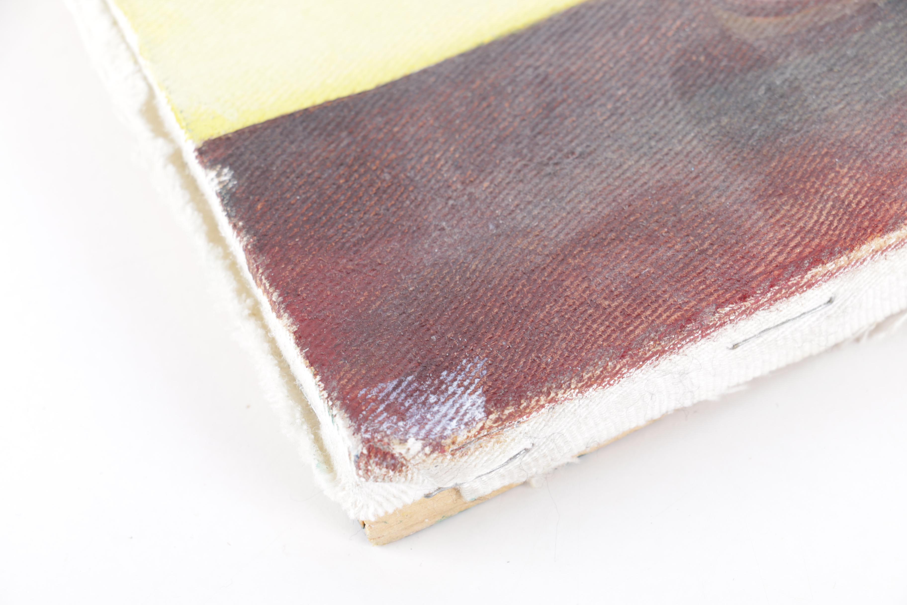 Oil Painting on Canvas of Cowboy