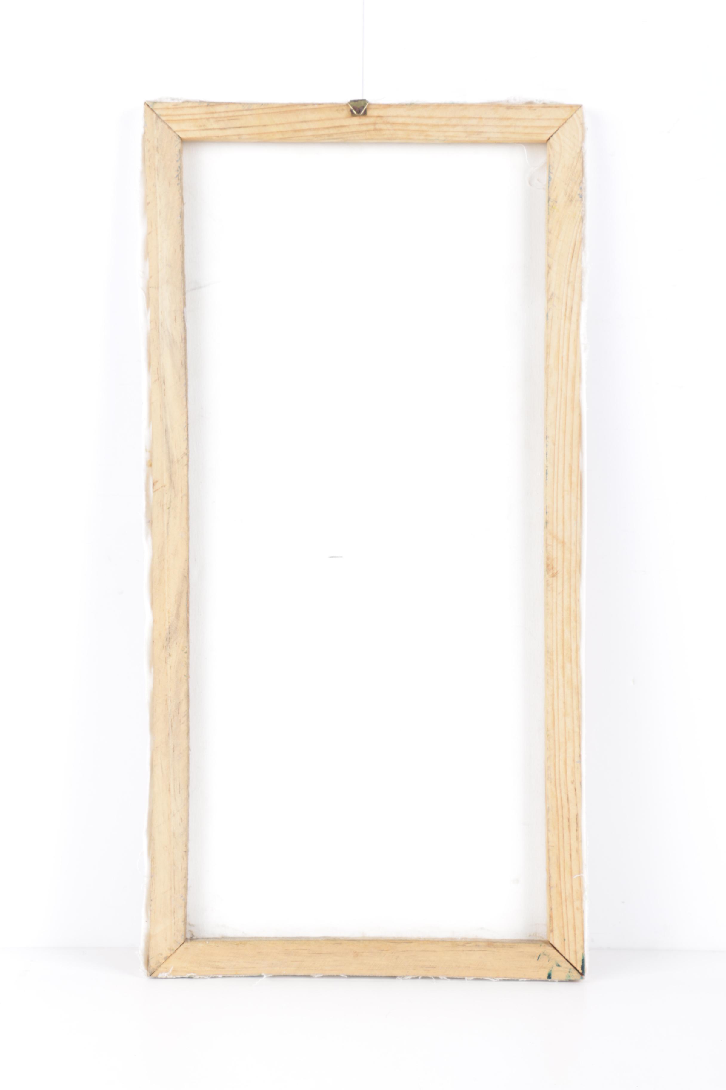 Oil Painting on Canvas of Cowboy