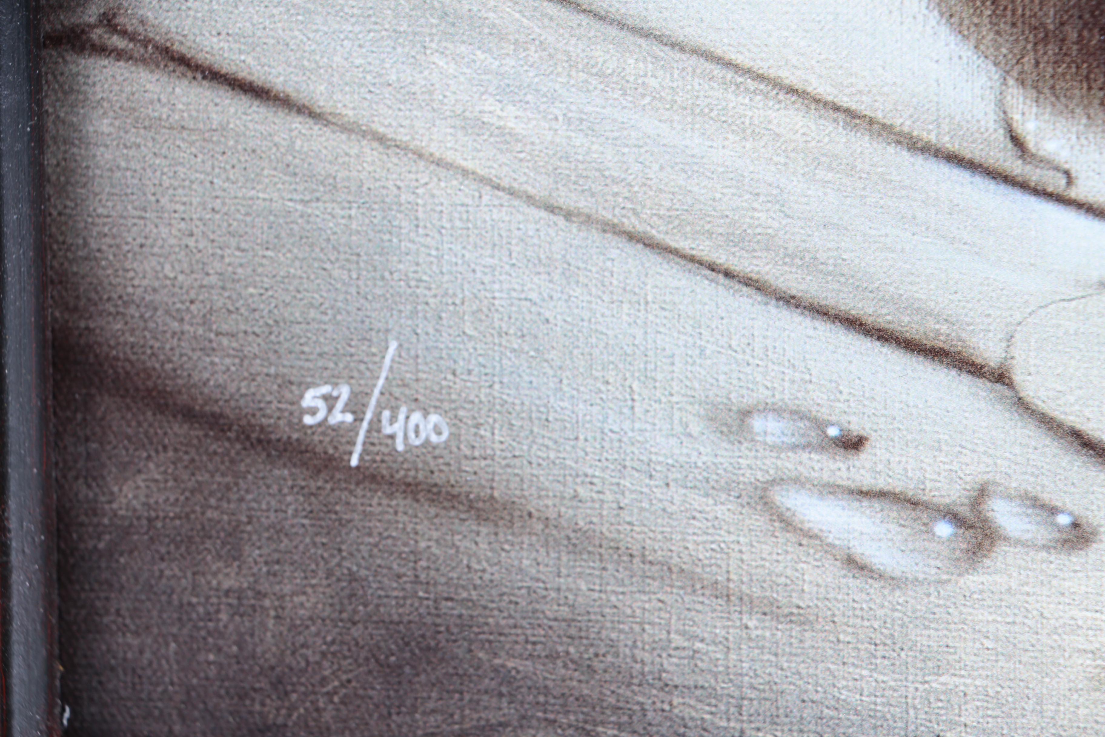 Noah Limited Edition Reproduction Print "Paws For A Cleanin'"