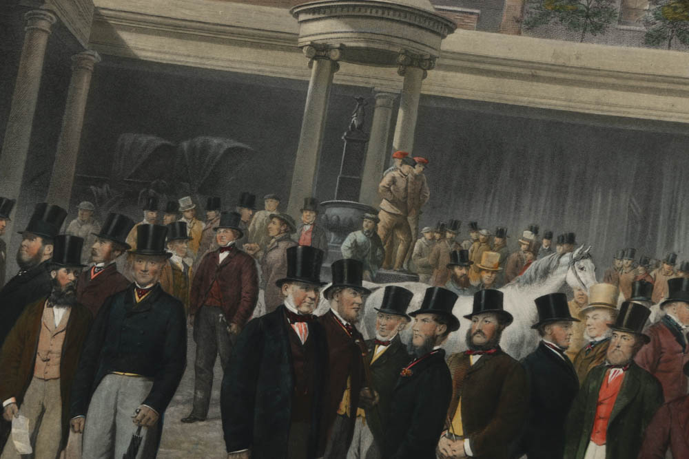 Hand Colored  Rotogravure Prints Featuring English Gentlemen