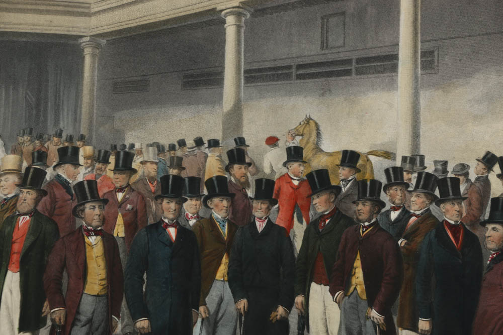 Hand Colored  Rotogravure Prints Featuring English Gentlemen