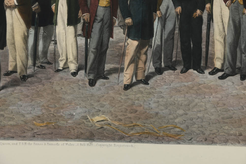 Hand Colored  Rotogravure Prints Featuring English Gentlemen