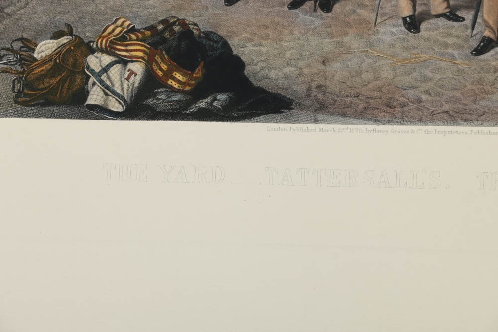 Hand Colored  Rotogravure Prints Featuring English Gentlemen