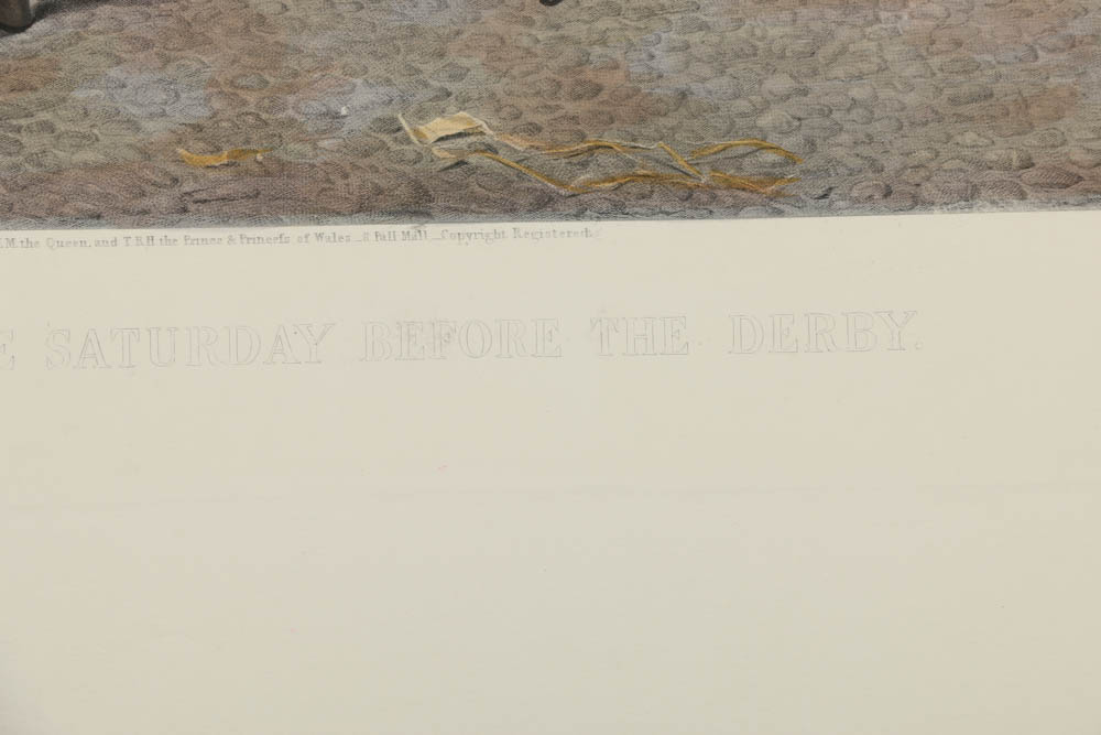 Hand Colored  Rotogravure Prints Featuring English Gentlemen