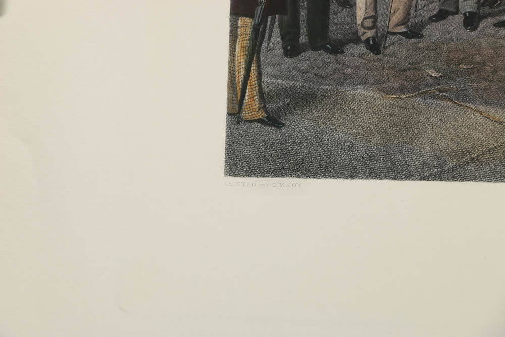 Hand Colored  Rotogravure Prints Featuring English Gentlemen