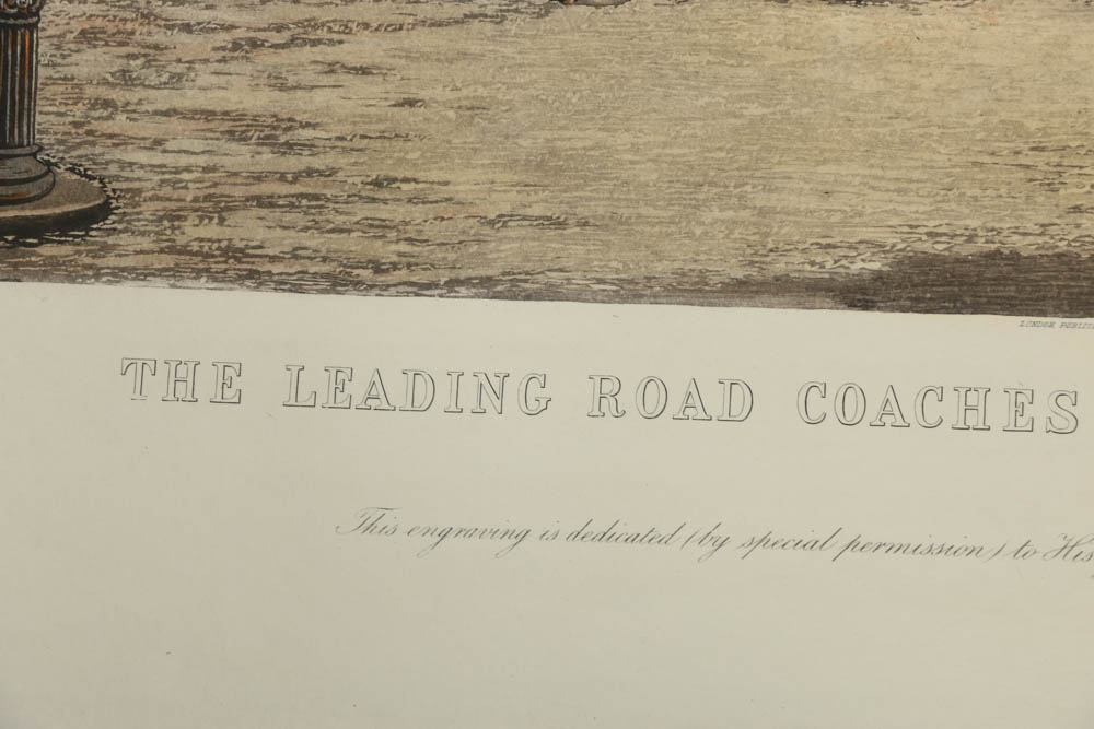 Hand Colored  Rotogravure Prints Featuring English Gentlemen