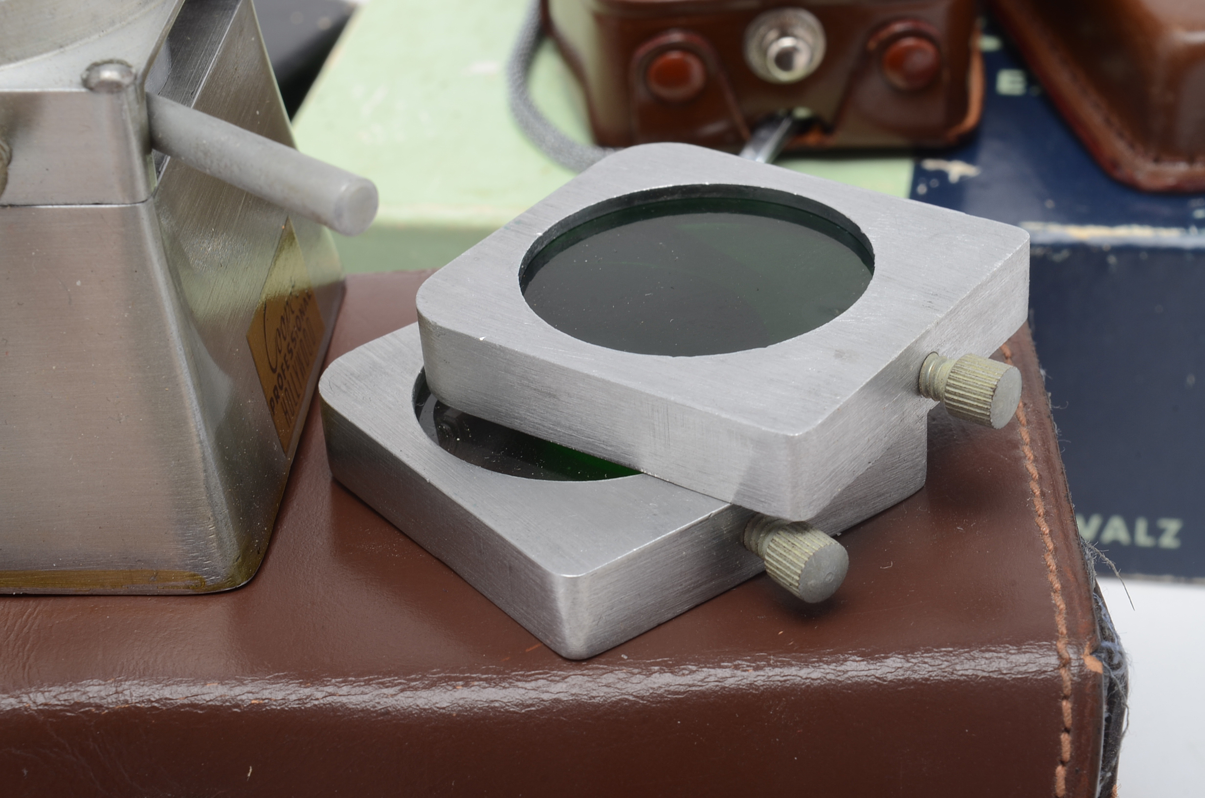 Vintage Camera Exposure Meter Kits and Filter Set