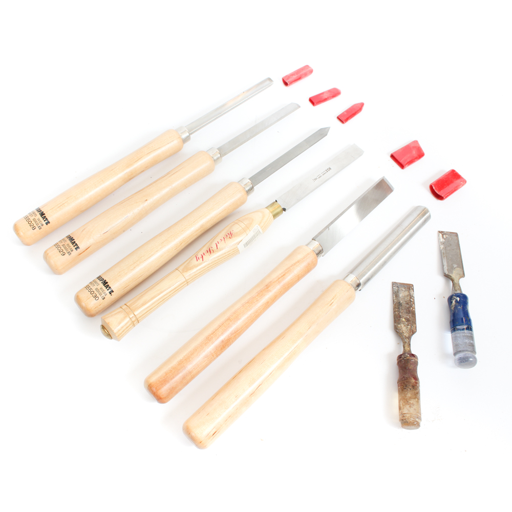 Lathe Tools by Shop Mate and Robert Sorby