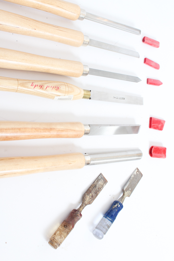 Lathe Tools by Shop Mate and Robert Sorby