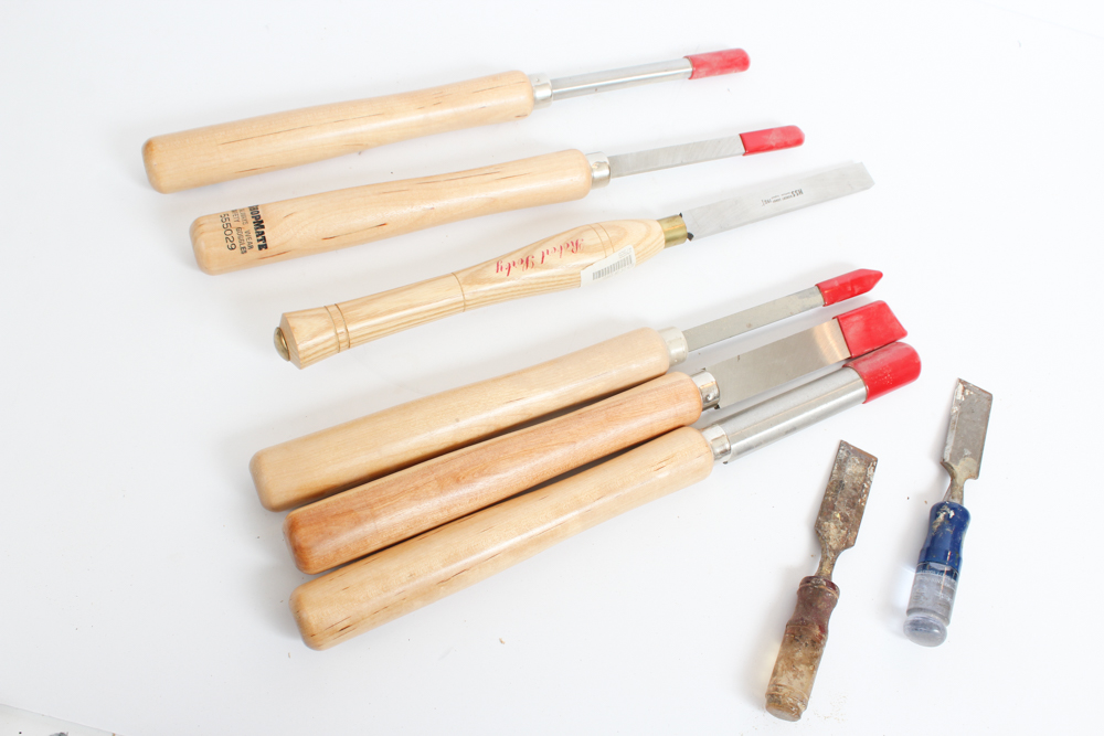 Lathe Tools by Shop Mate and Robert Sorby