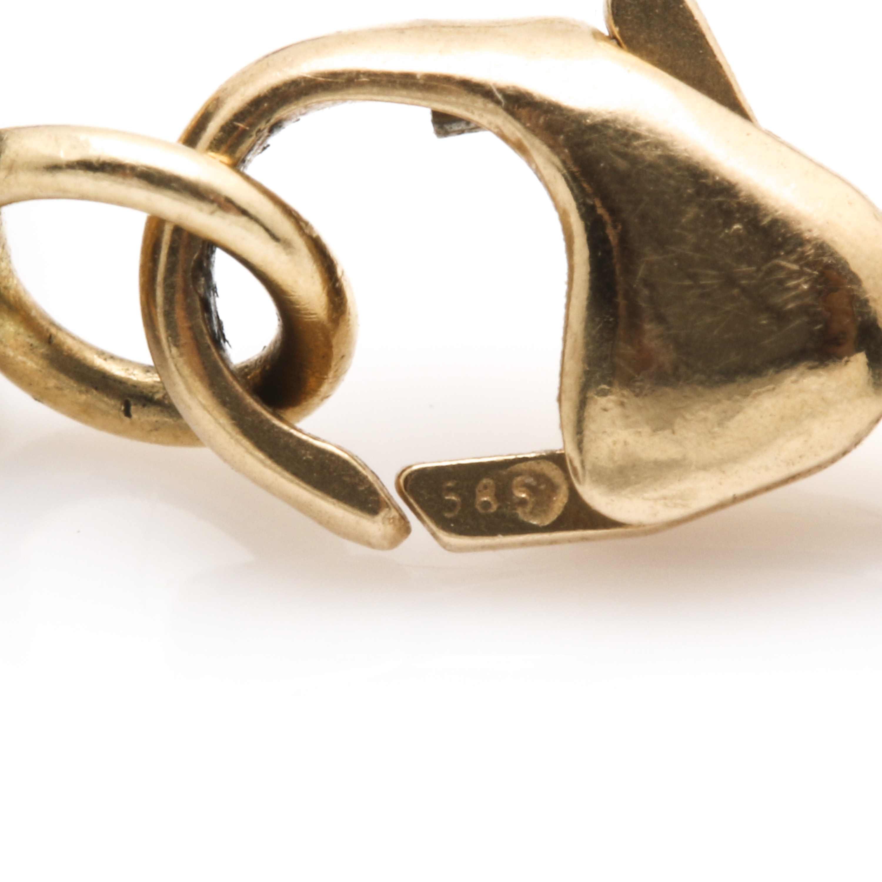 14K Yellow Gold Gemstone Bracelet