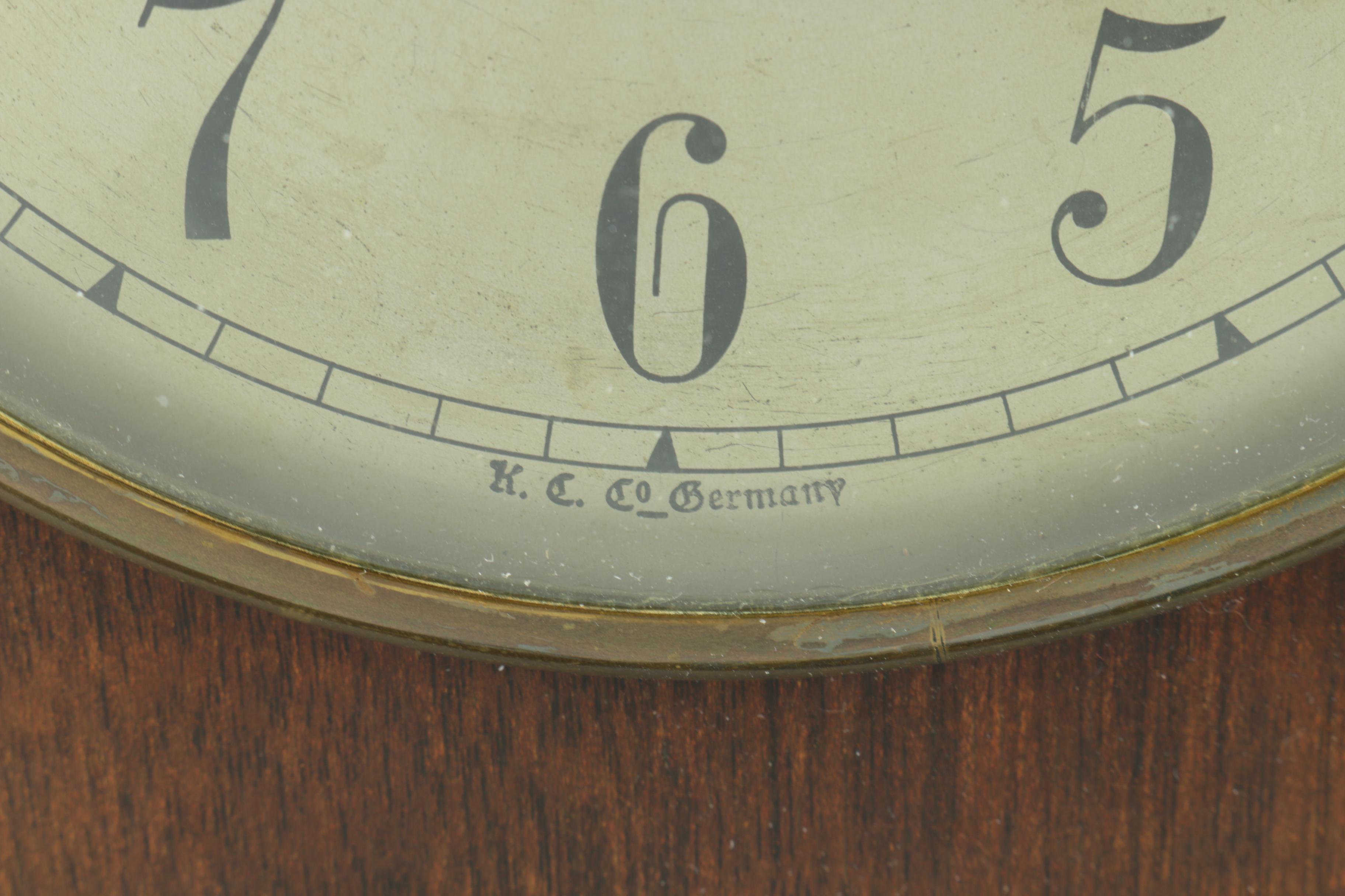 K, C. Co. Wood Beehive Mantel Clock