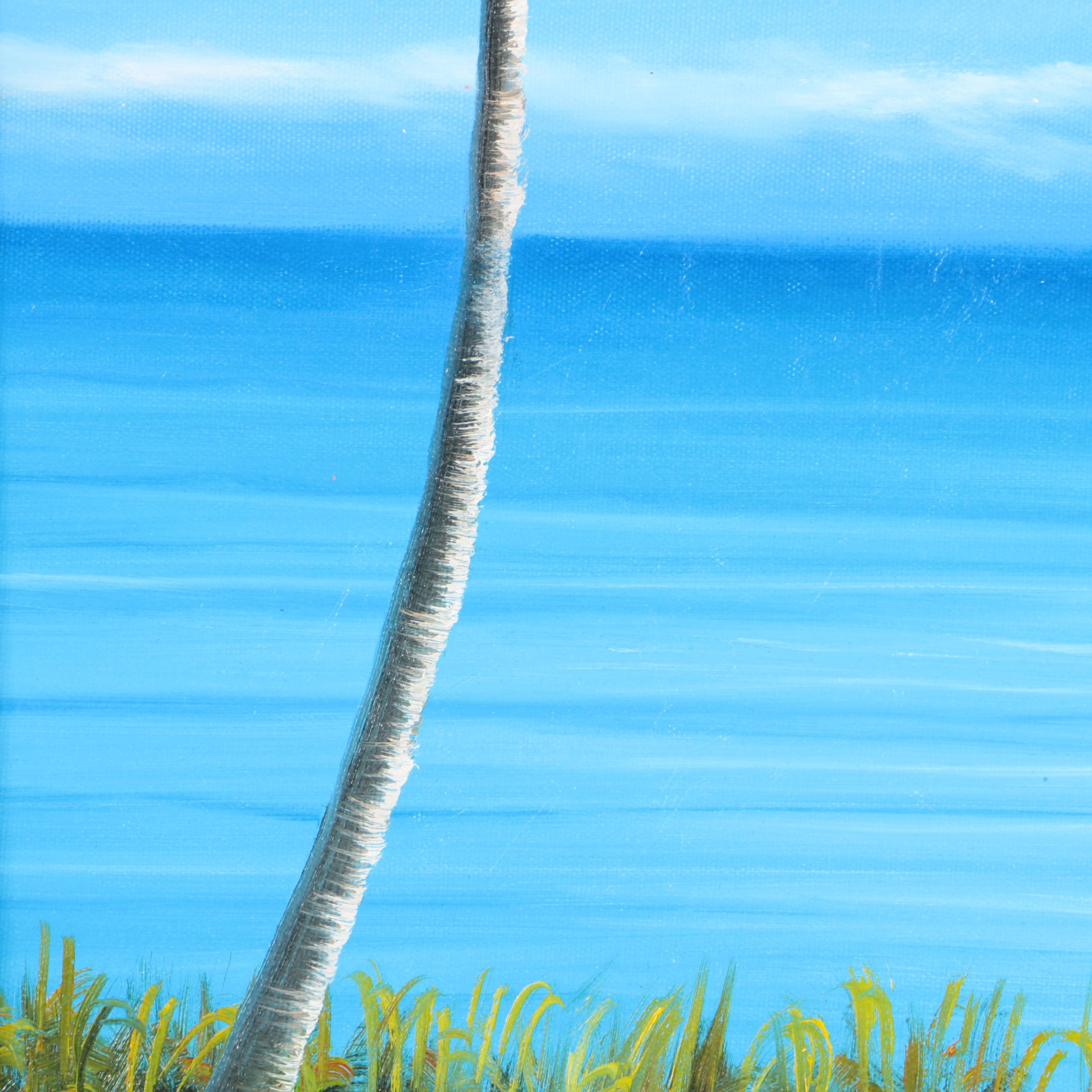 Daniel Oil Paintings on Canvas of Palm Trees