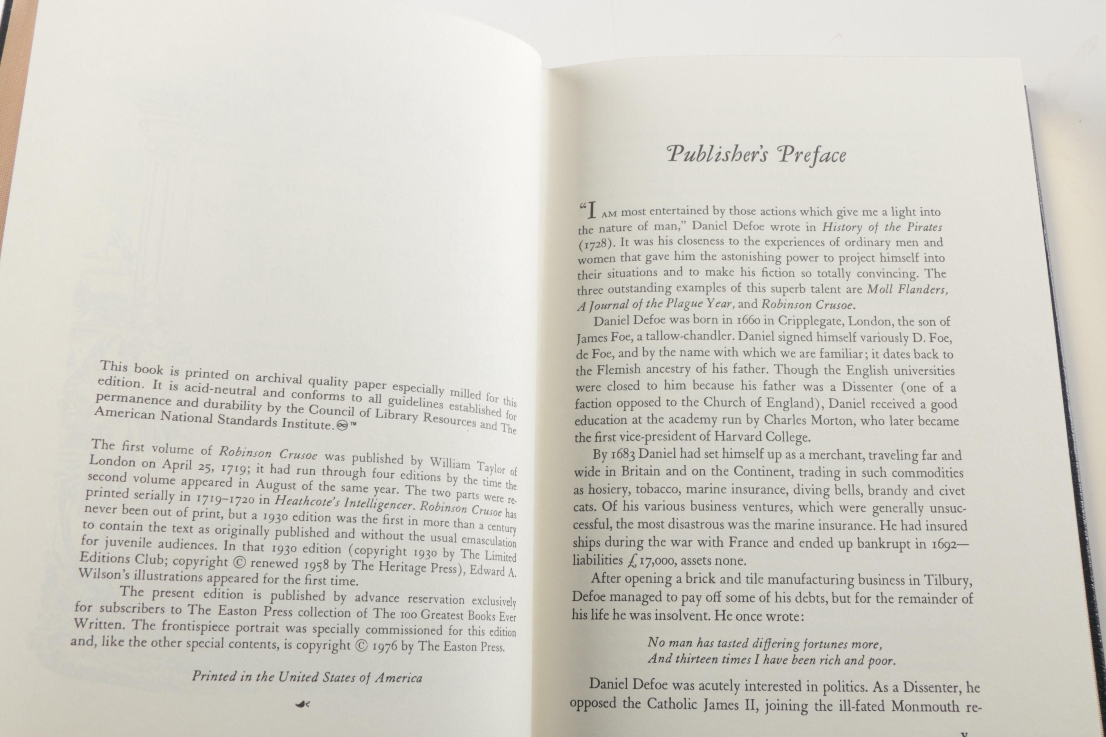 Collector's Edition Classics by Easton Press