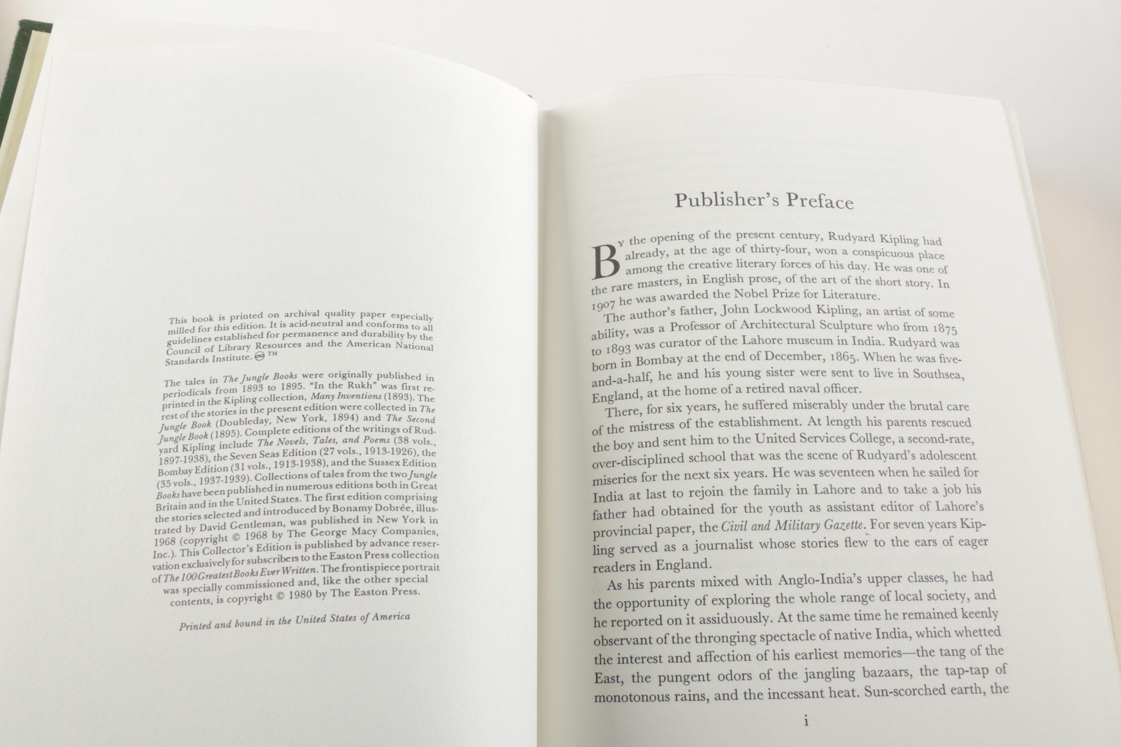 Collector's Edition Classics by Easton Press