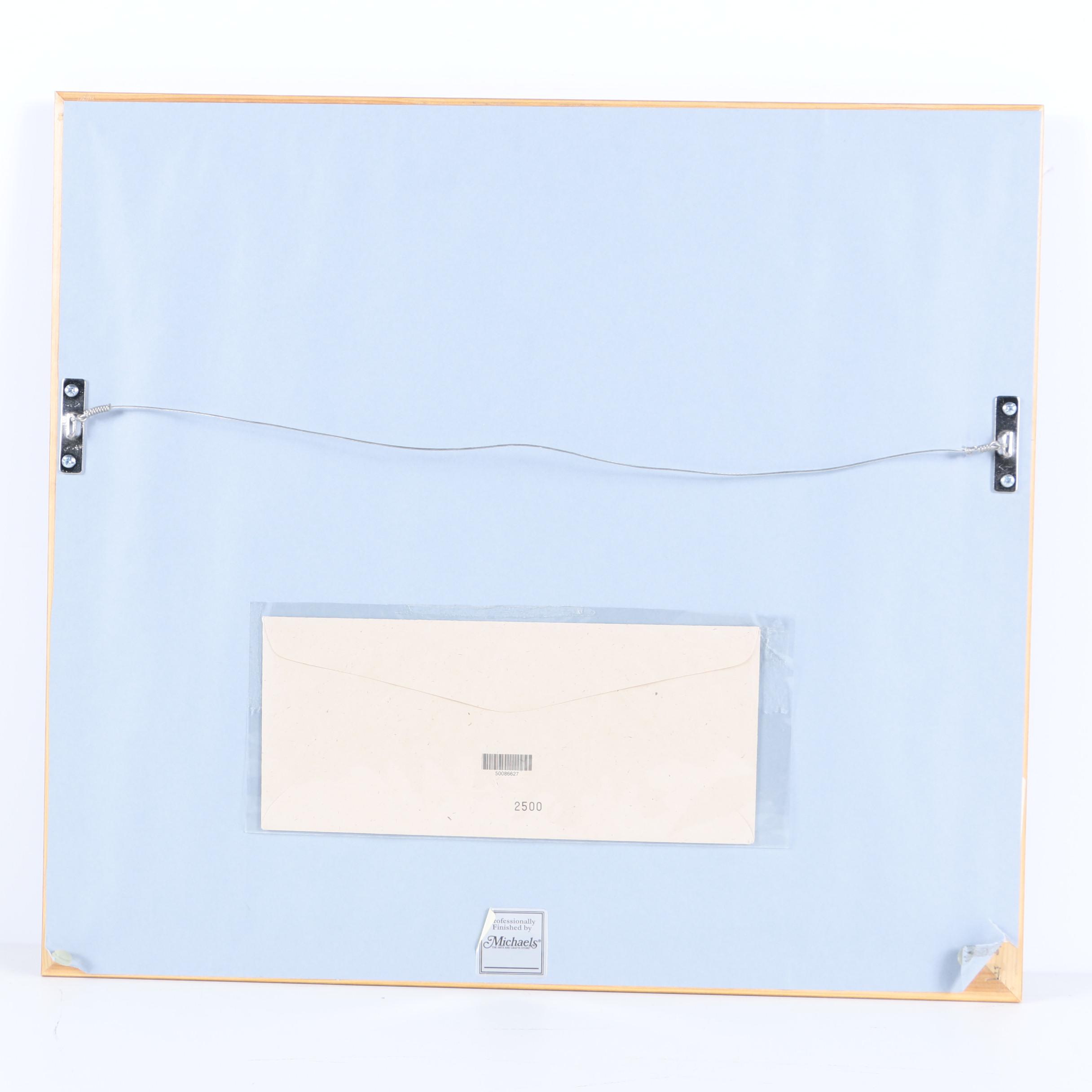 Walt Disney World Commemorative Ticket and Pendant "The Spirit of Pocahontas"