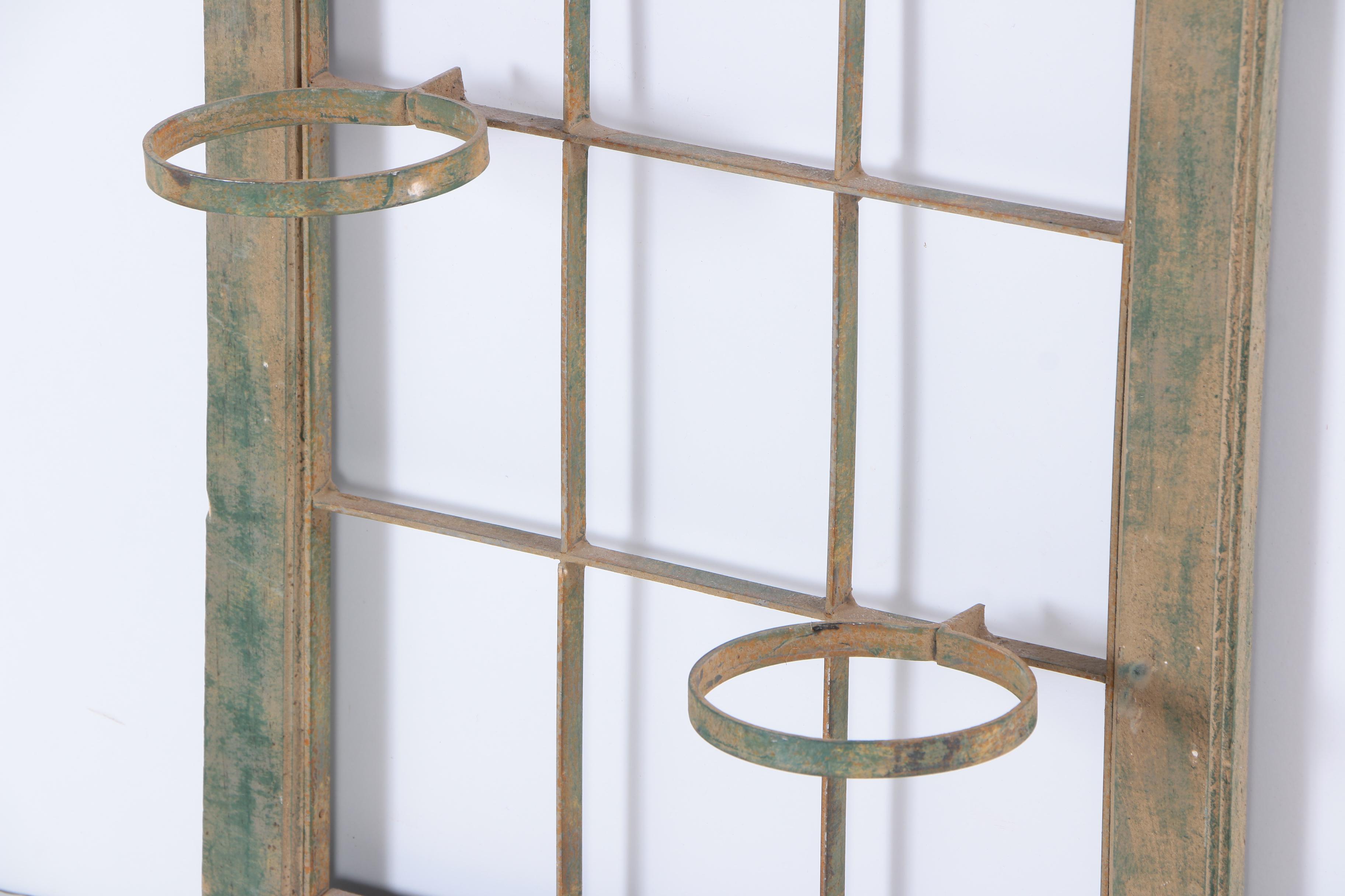 Rustic Window Wall Hanging Planter