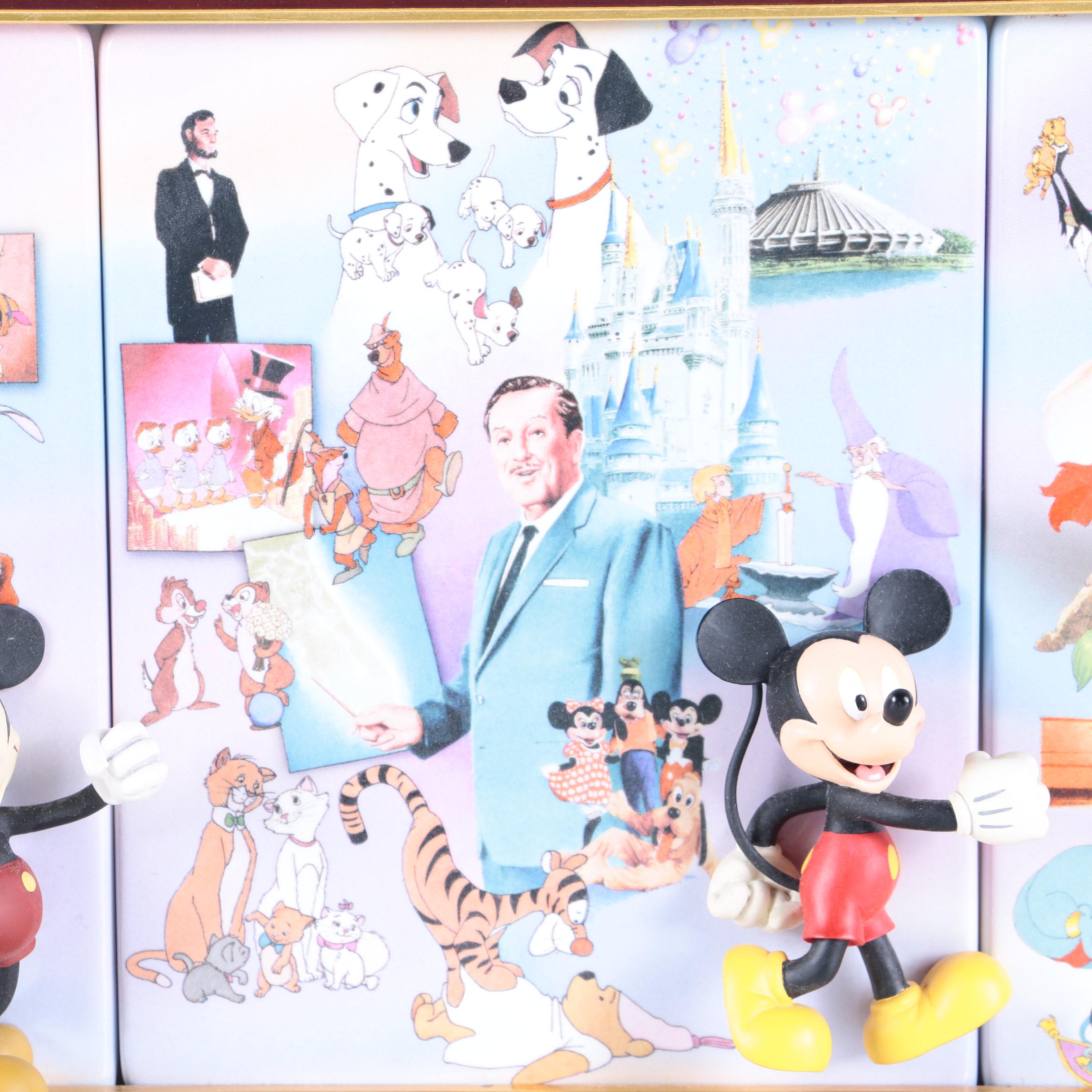 Collection of Disney Ceramic Tiles Featuring Mickey Mouse