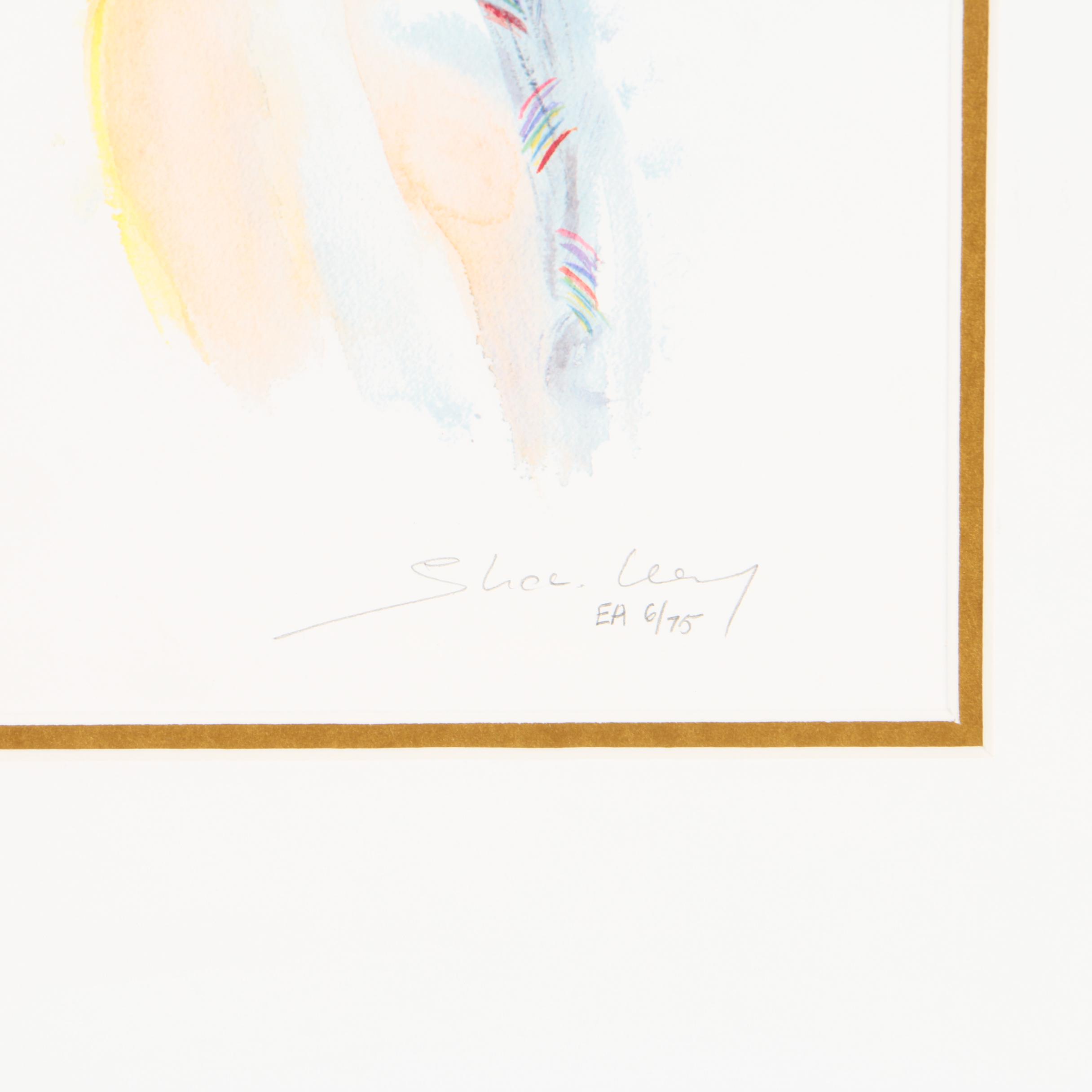 Pair of Reproduction Prints after Shan-Merry "Souveraine" and "Nuit Profonde"