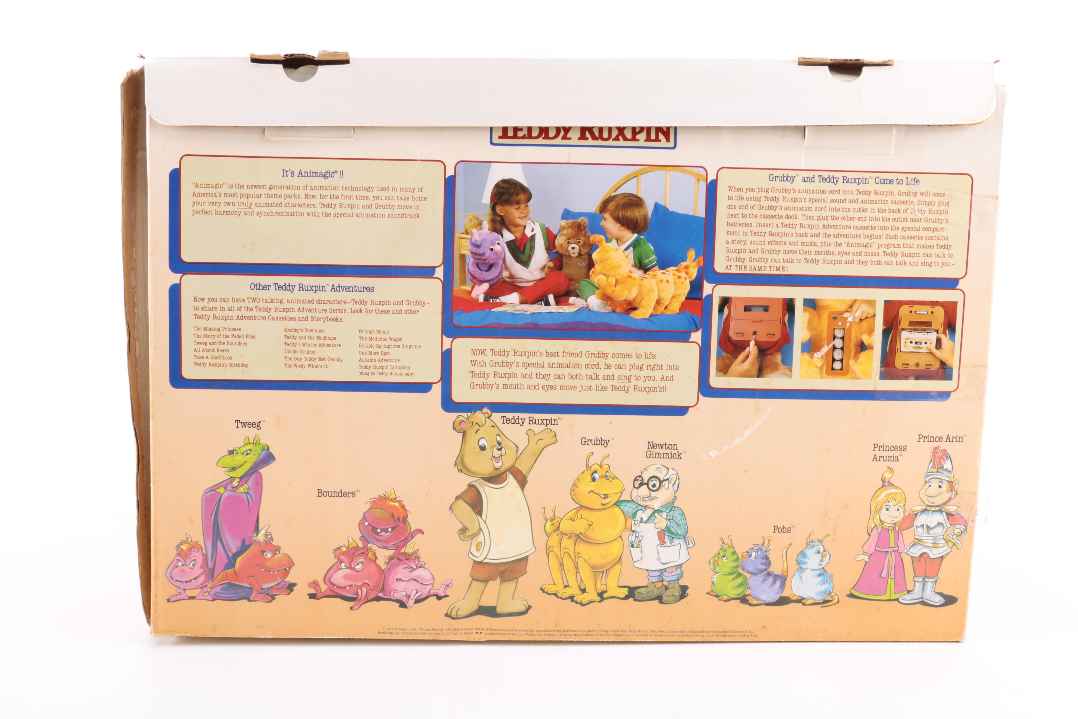 Grubby Stuffed Toy from the World of Teddy Ruxpin