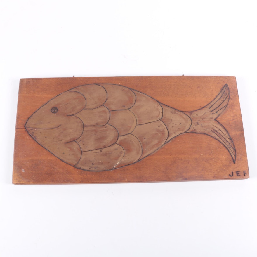 Handmade Decorative Fish Wall Hanging