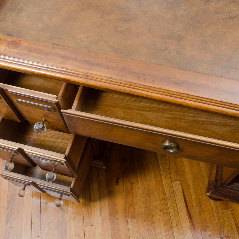 Double Pedestal Desk
