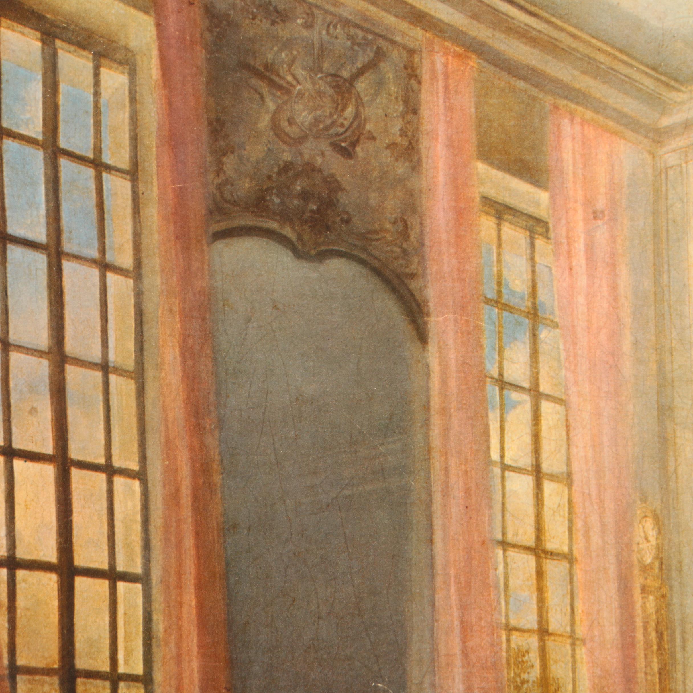 Giclee After Michel-Barthélémy Ollivier "English Tea Party"