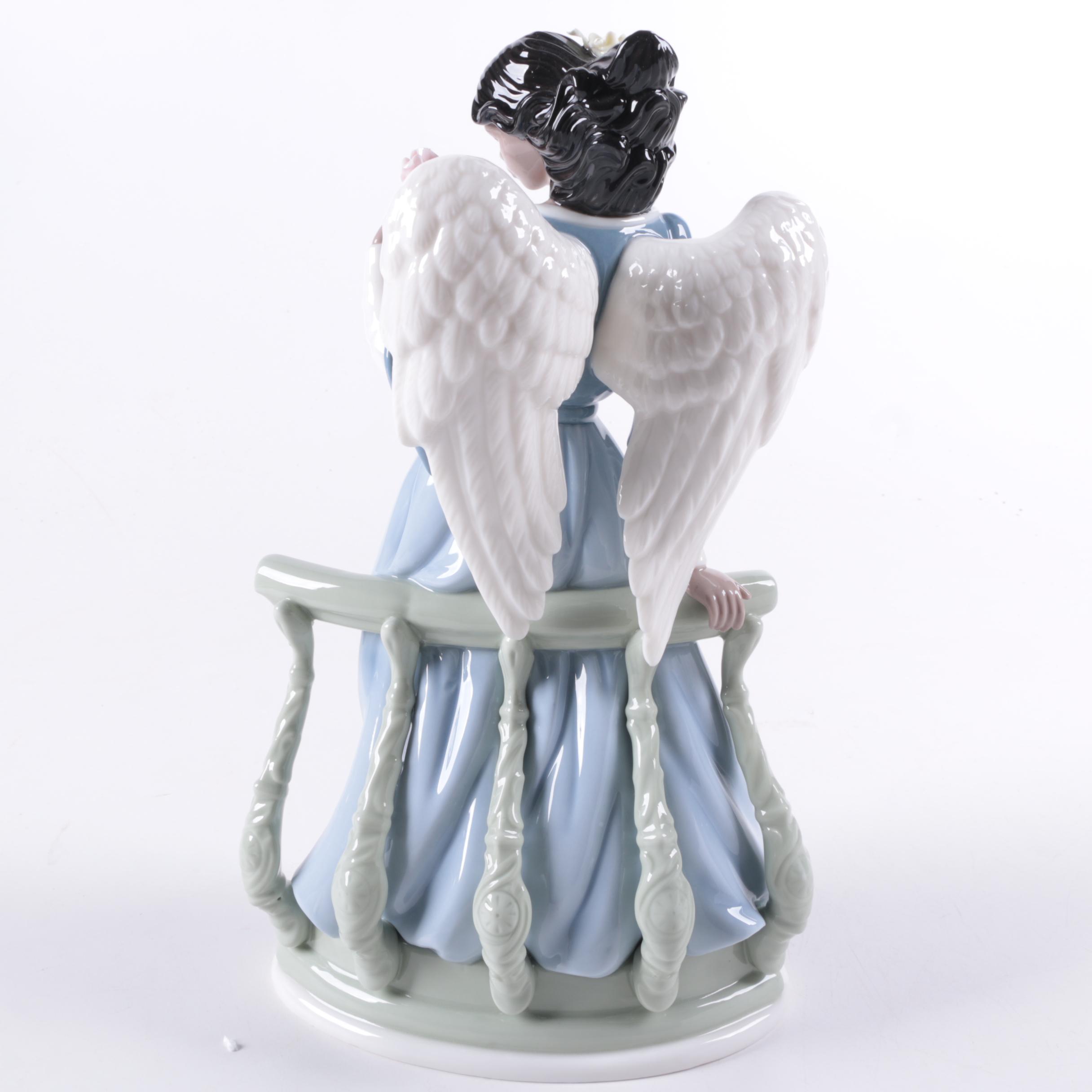 Porcelain Angel "Grandeur Noel" Figurine
