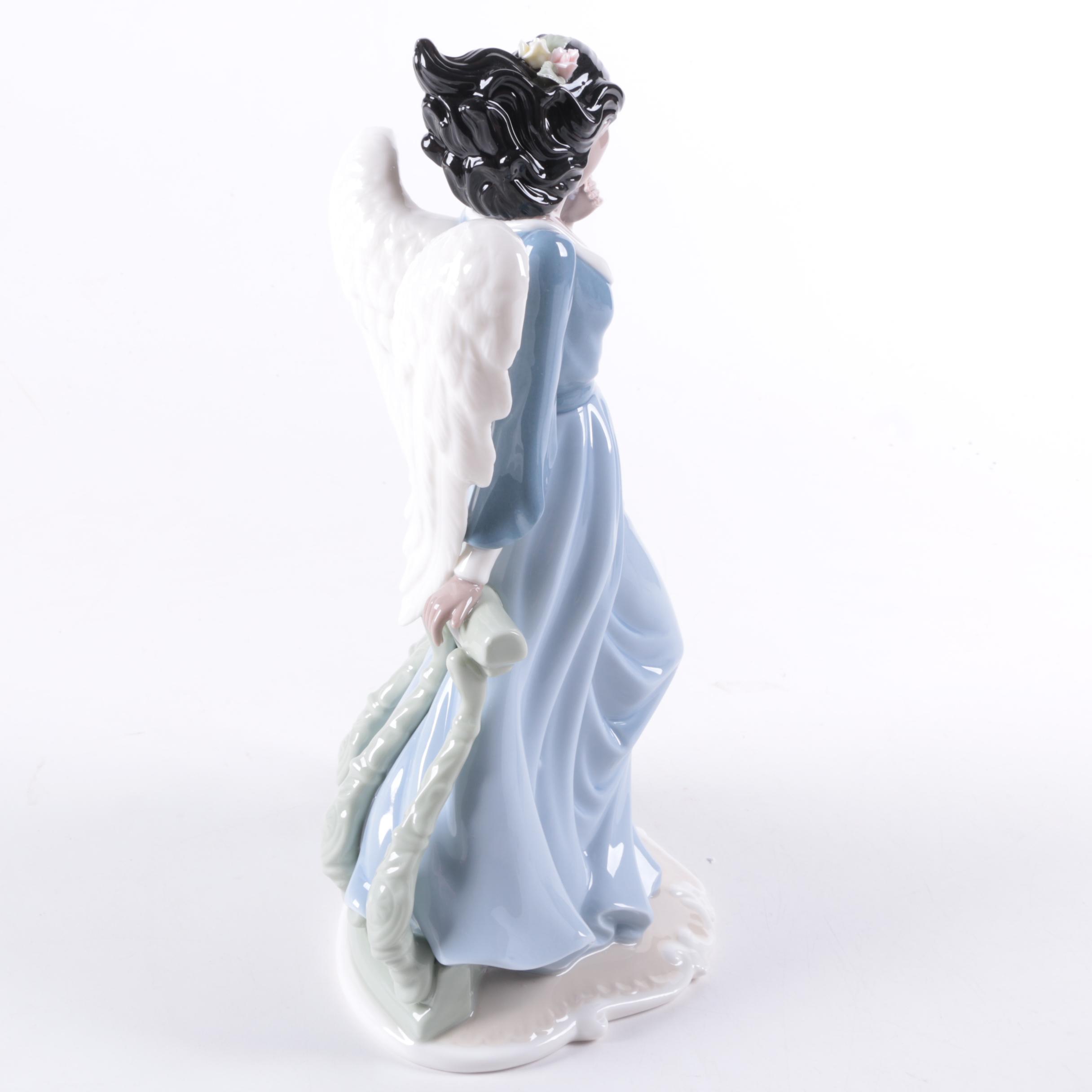 Porcelain Angel "Grandeur Noel" Figurine