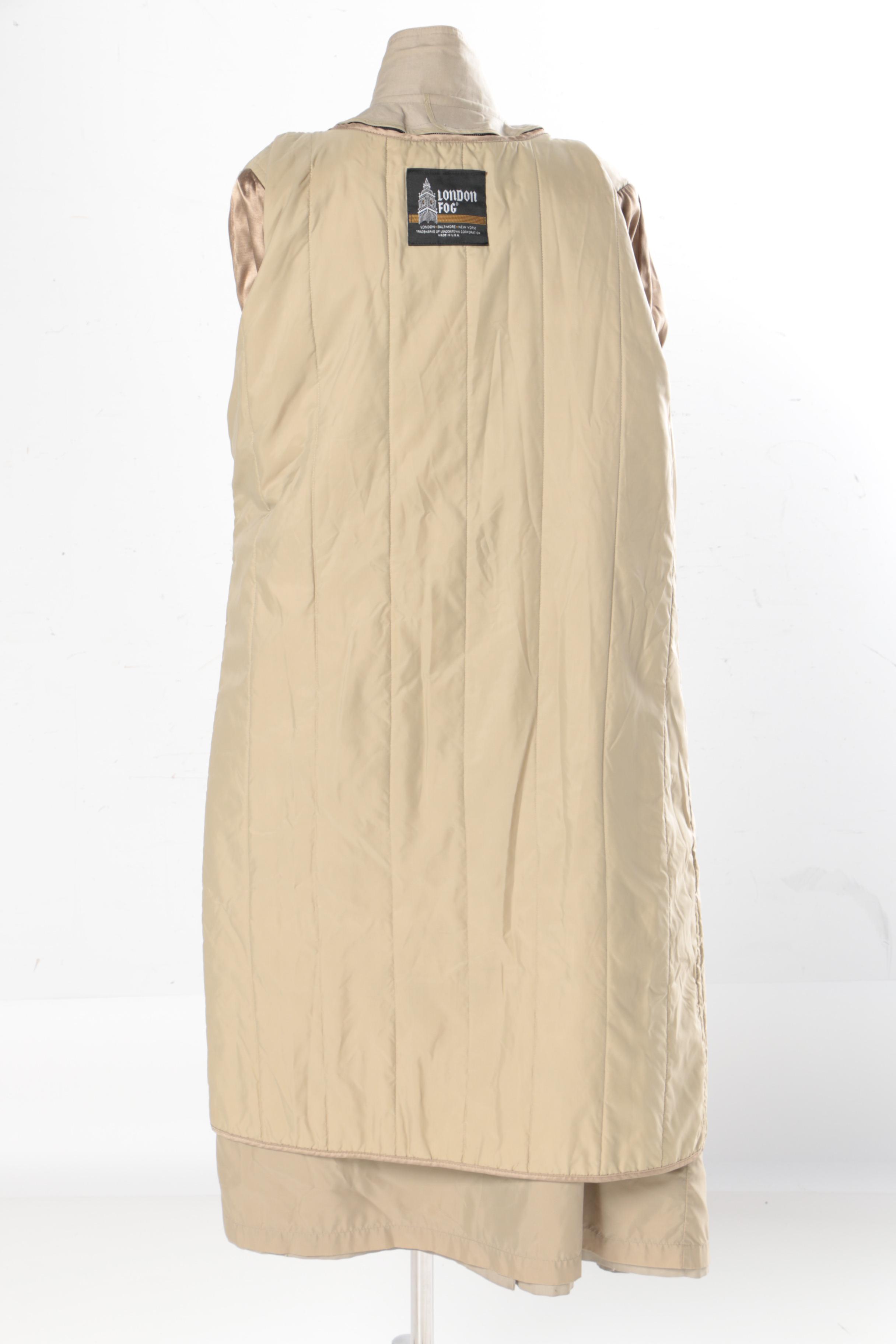 Women's London Fog Trench Coat