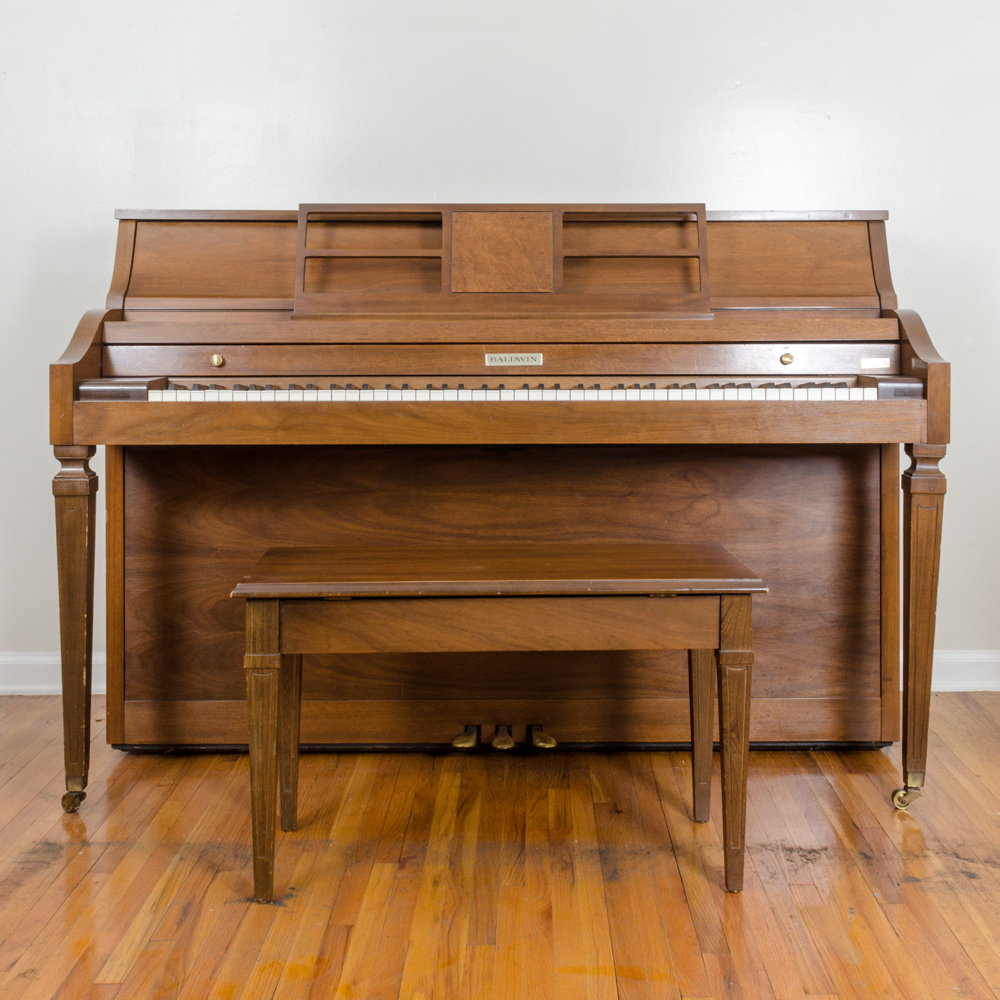 Baldwin Howard Spinet Piano and Bench