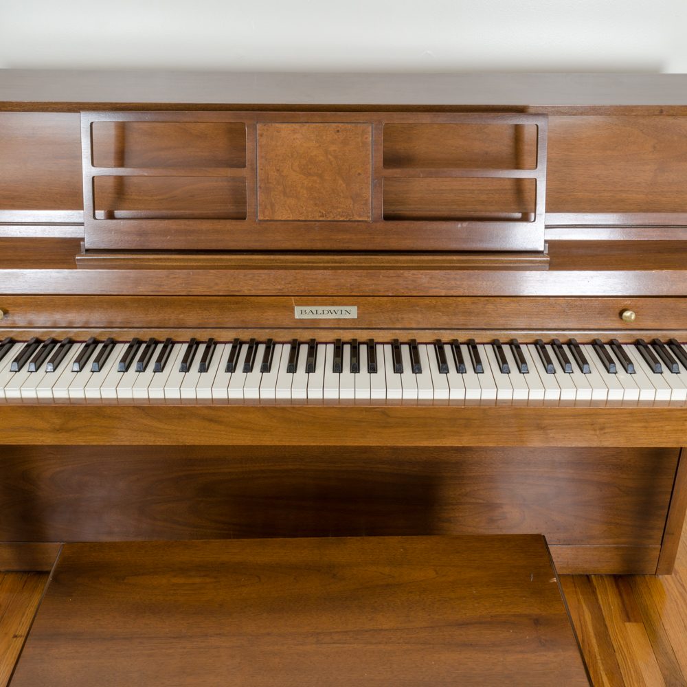 Baldwin Howard Spinet Piano and Bench