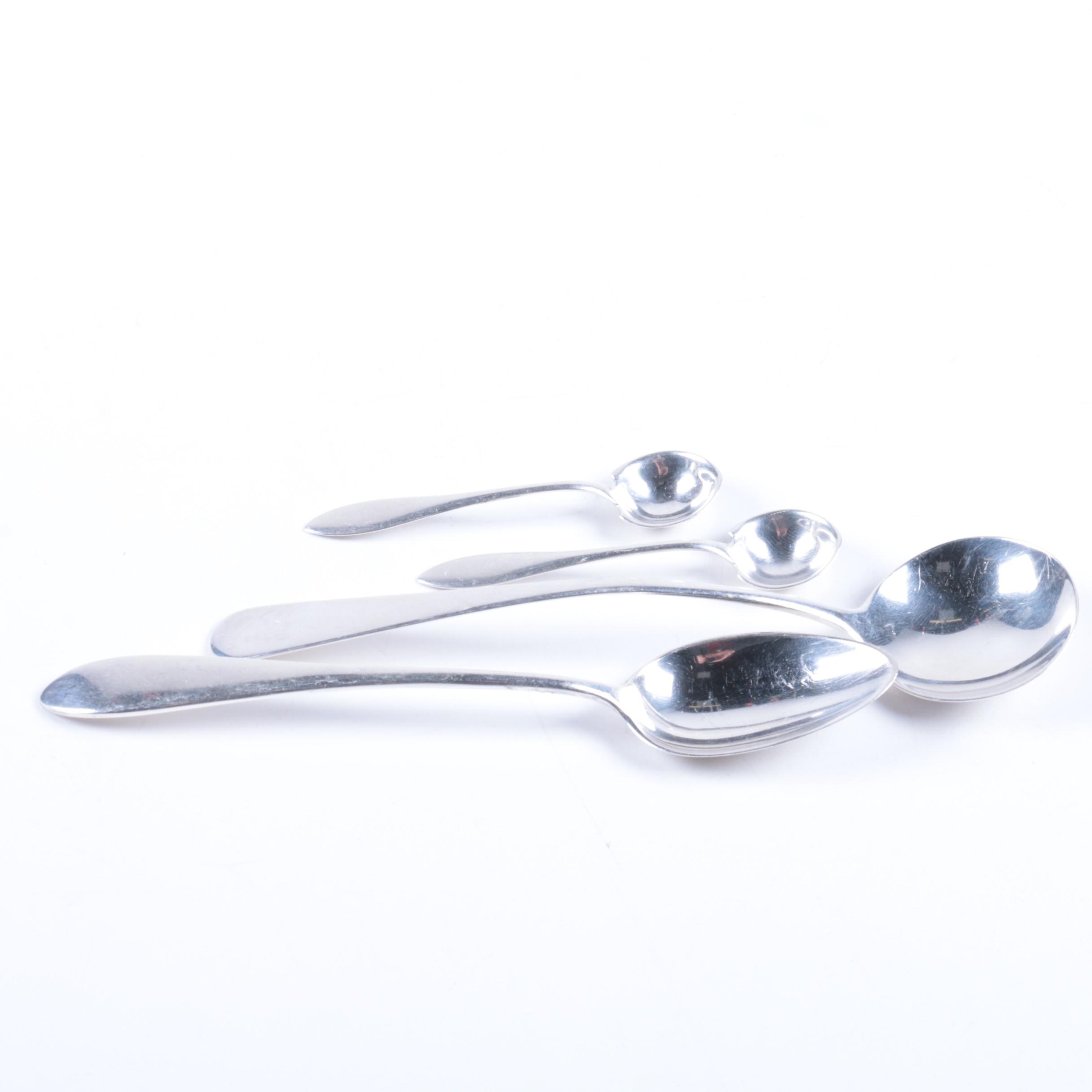 Gorham Sterling Silver "Gorham Plain" Spoon and Assorted Sterling Silver Spoons