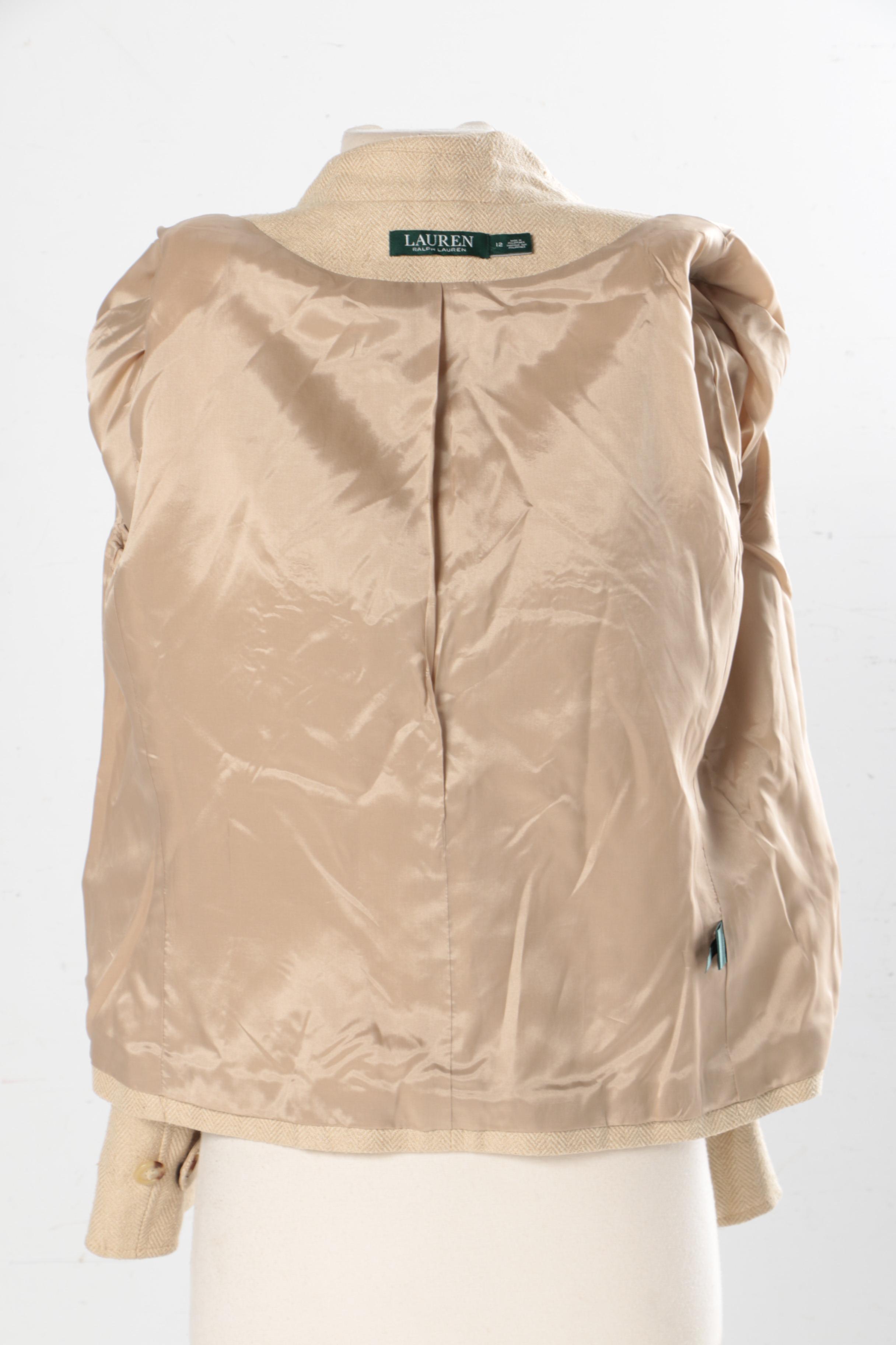 Women's Lauren Ralph Lauren Cream Jacket