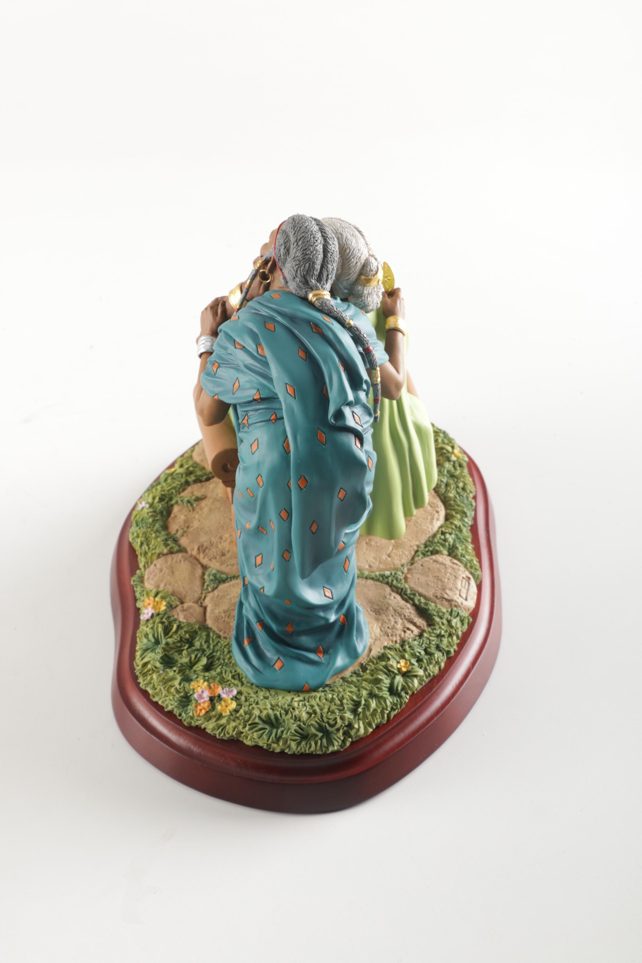 "Sisters Forever: In Elder Years" Thomas Blackshear's "Ebony Visions" Figurine