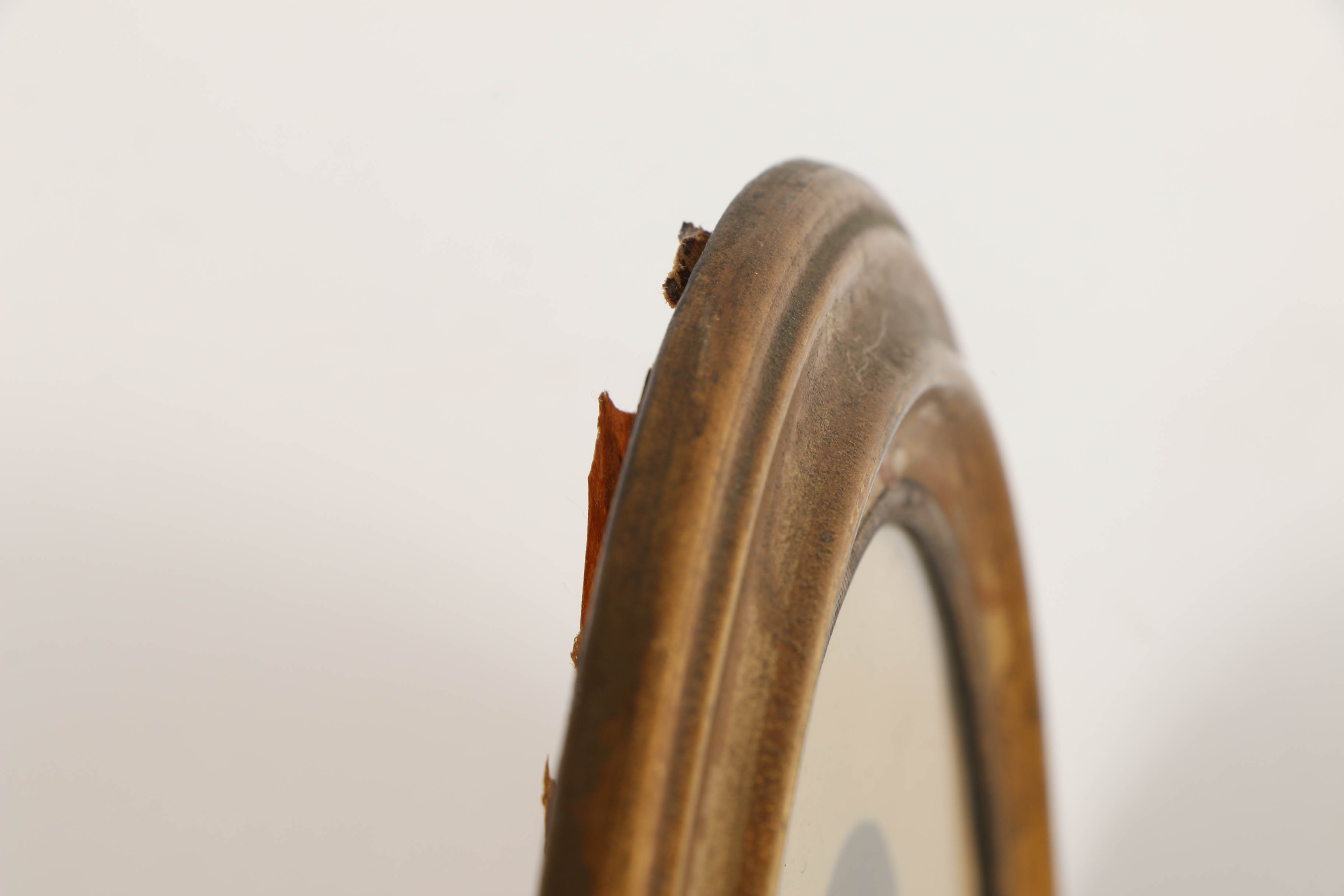 Pair of 19th-Century Gouache Folk Art Portraits on Paper