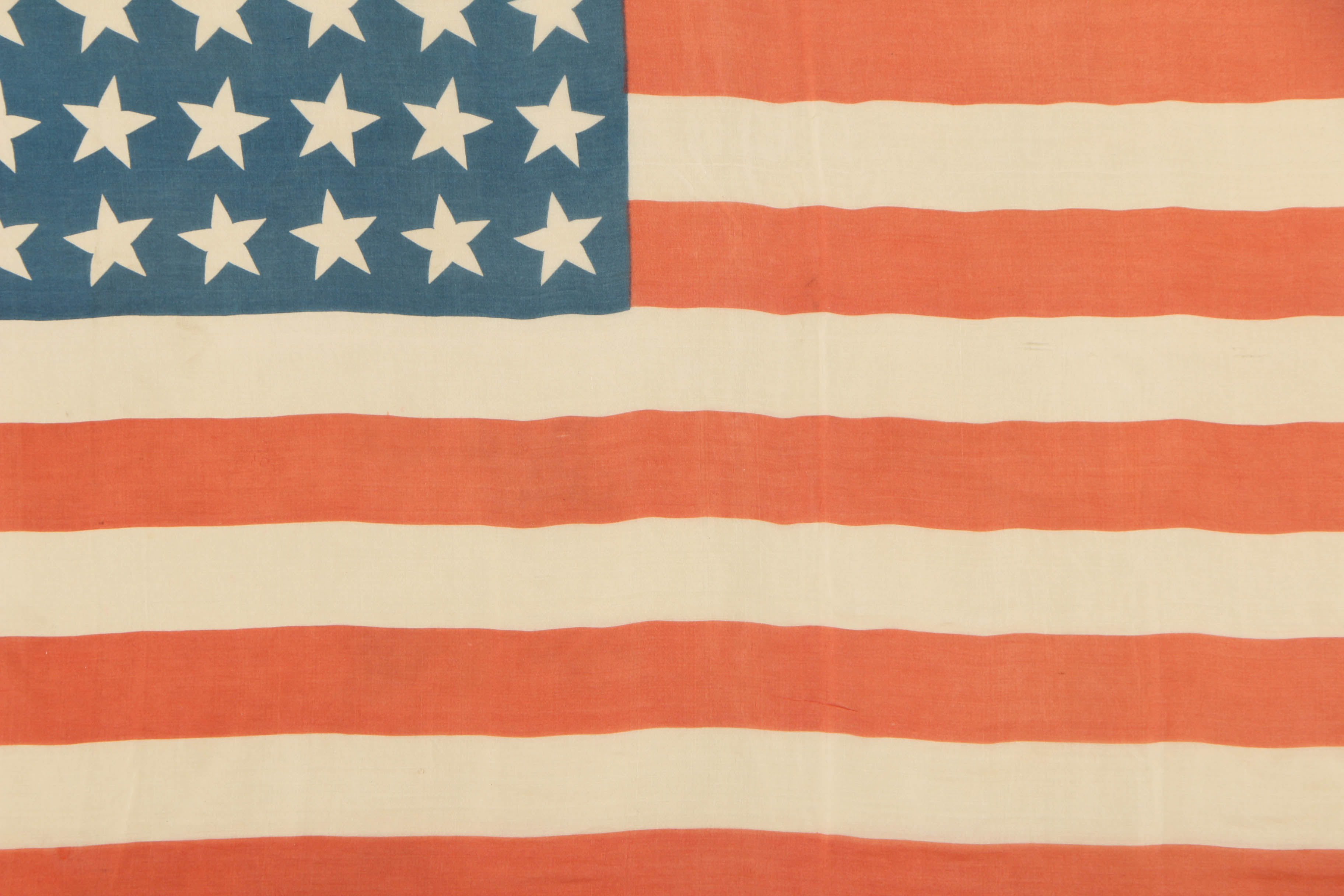 Late 19th-Century 42 Star American Flag