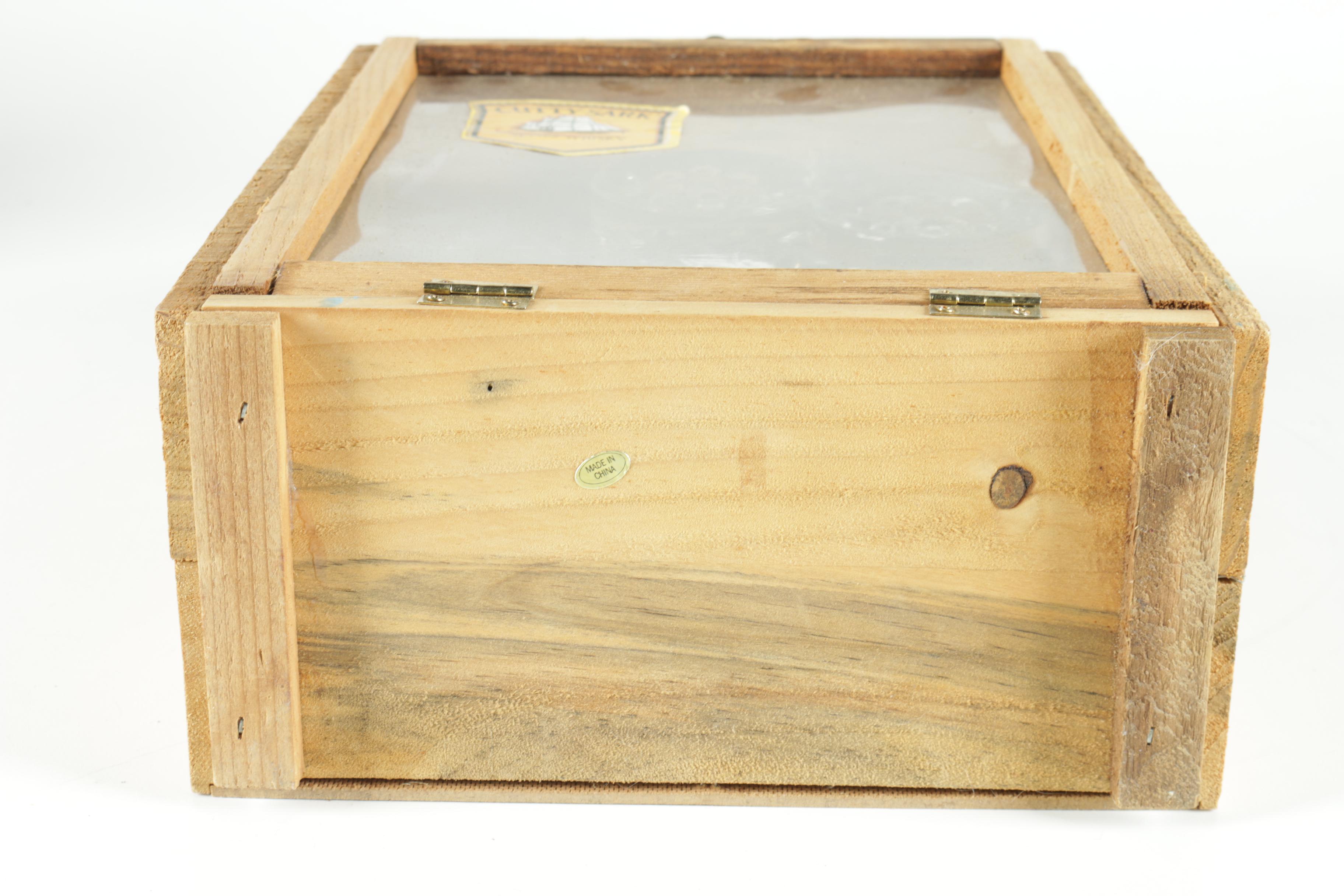 The Real Mccoy "Cutty Sark" Scots Whiskey Glasses