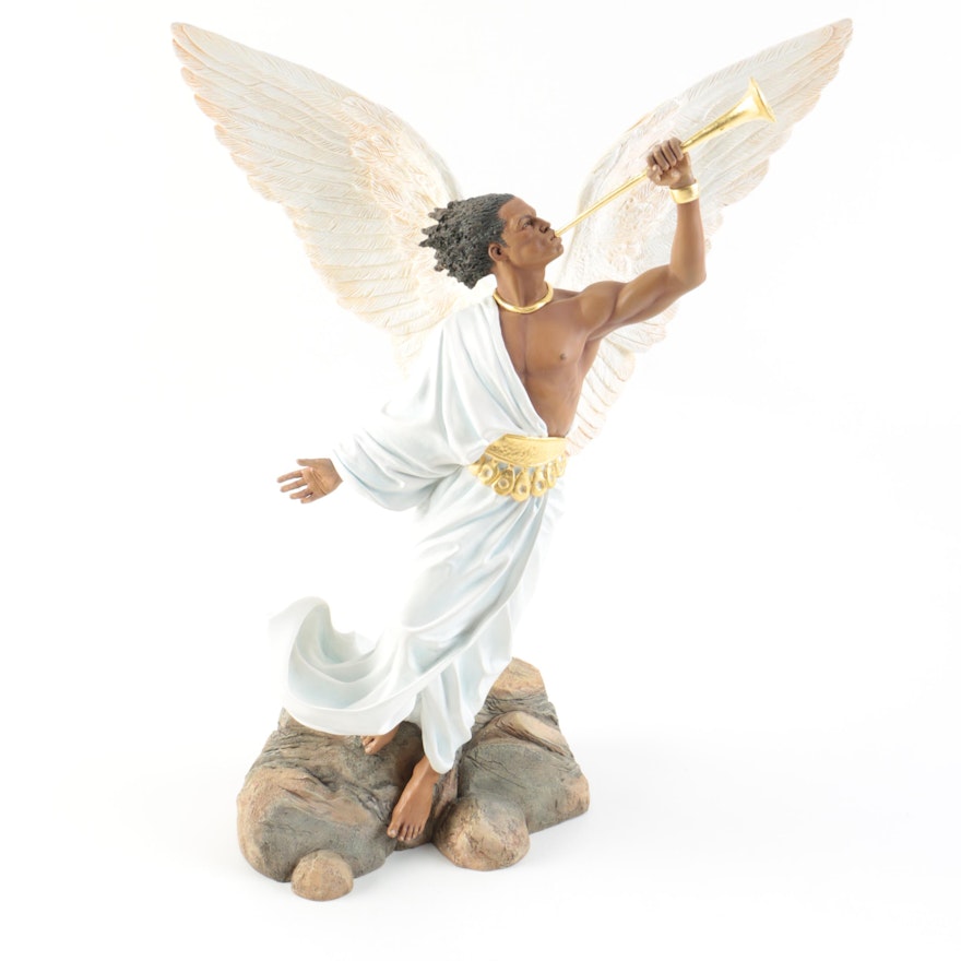 Limited Edition "The Angel Gabriel" Thomas Blackshear's "The Nativity" Figurine