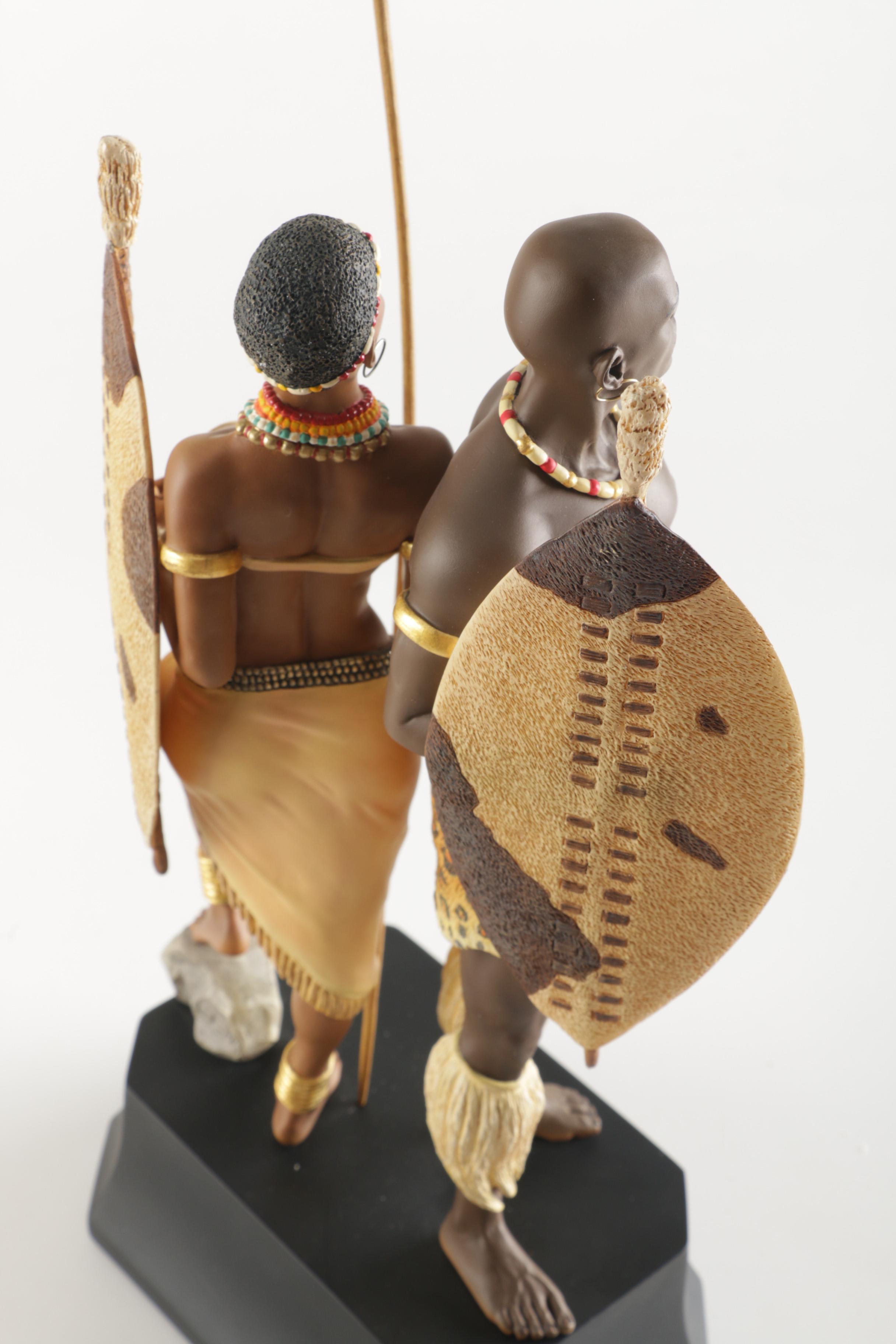 "The Protector's of Freedom" Thomas Blackshear's "Ebony Visions" Figurine