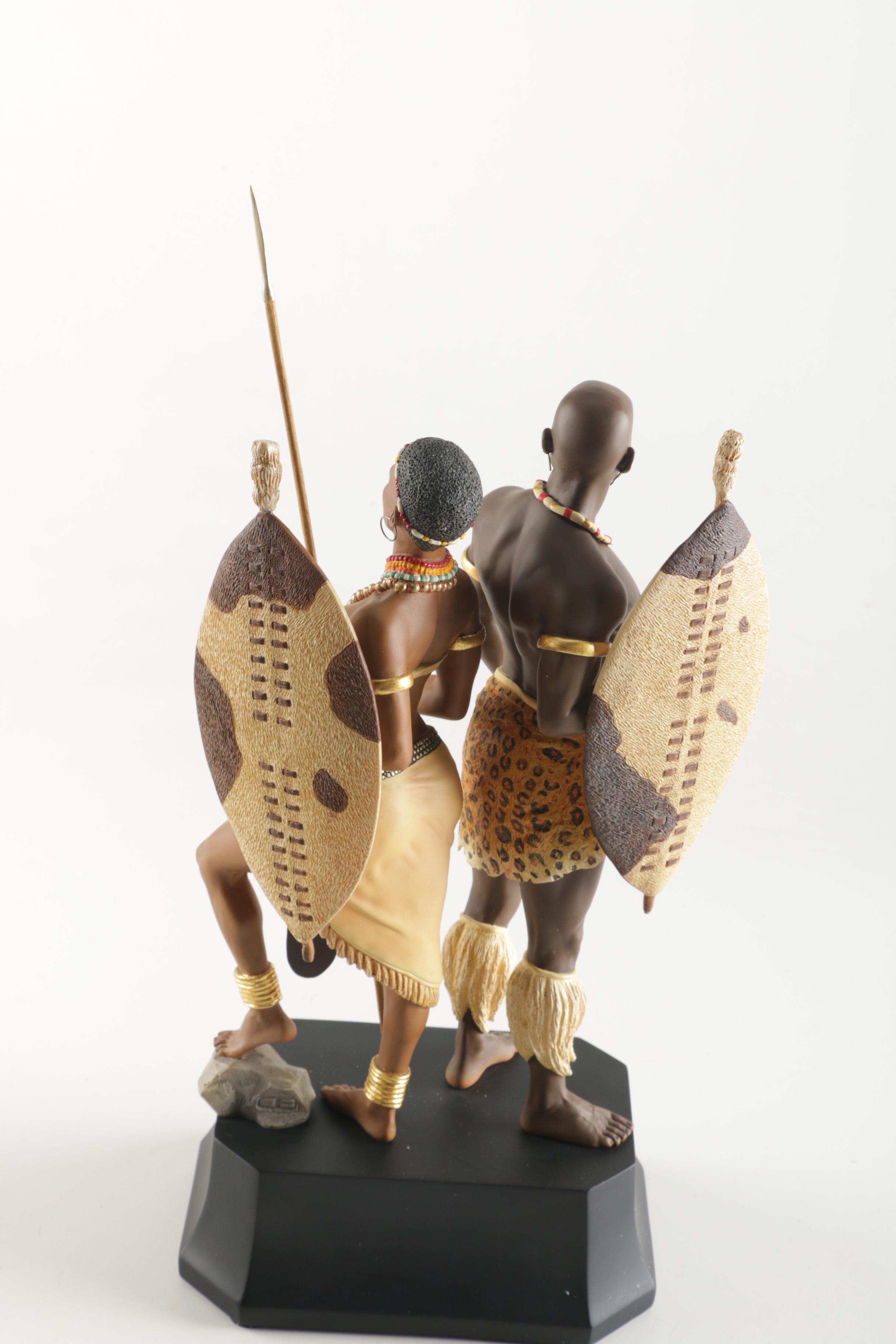 "The Protector's of Freedom" Thomas Blackshear's "Ebony Visions" Figurine