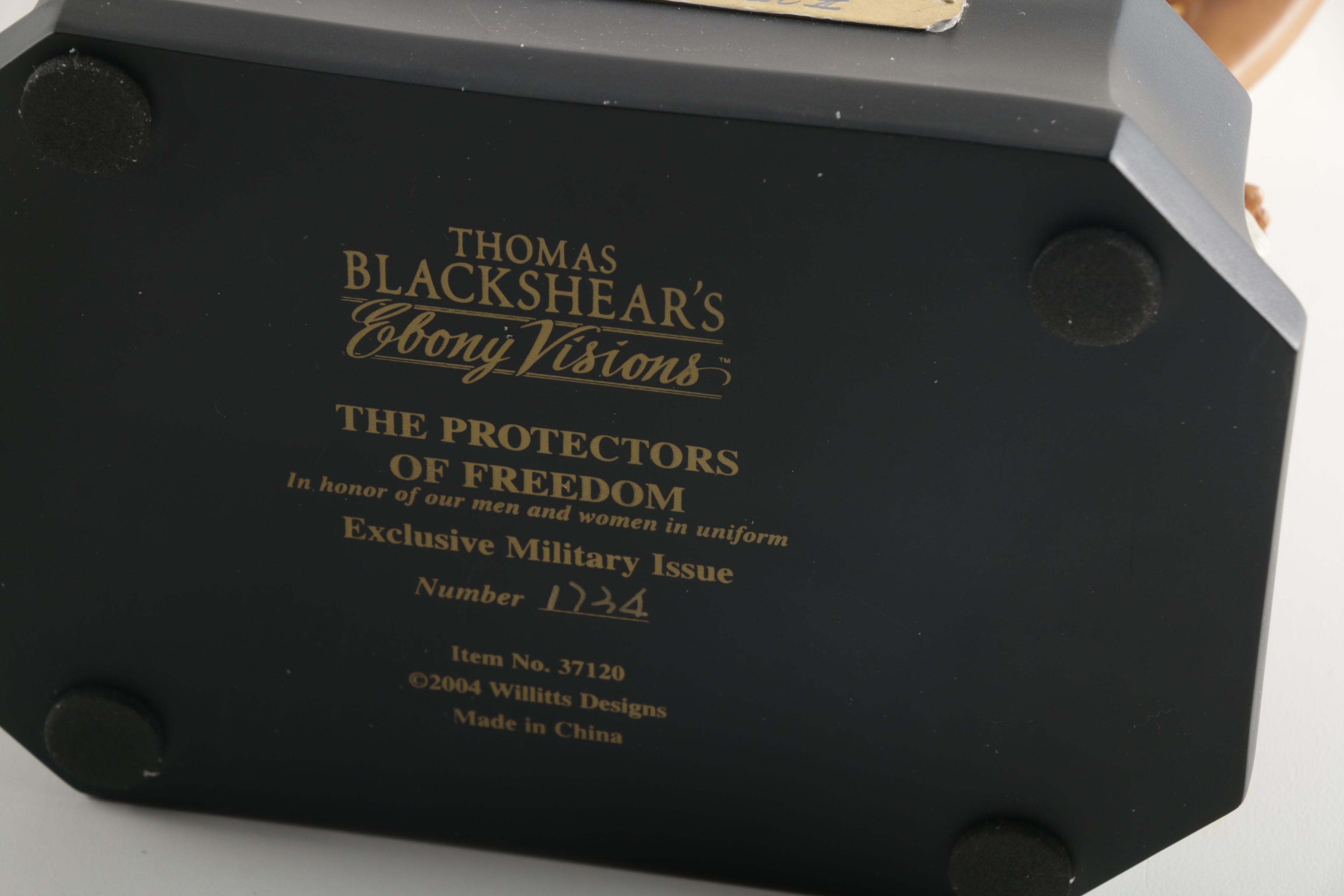 "The Protector's of Freedom" Thomas Blackshear's "Ebony Visions" Figurine