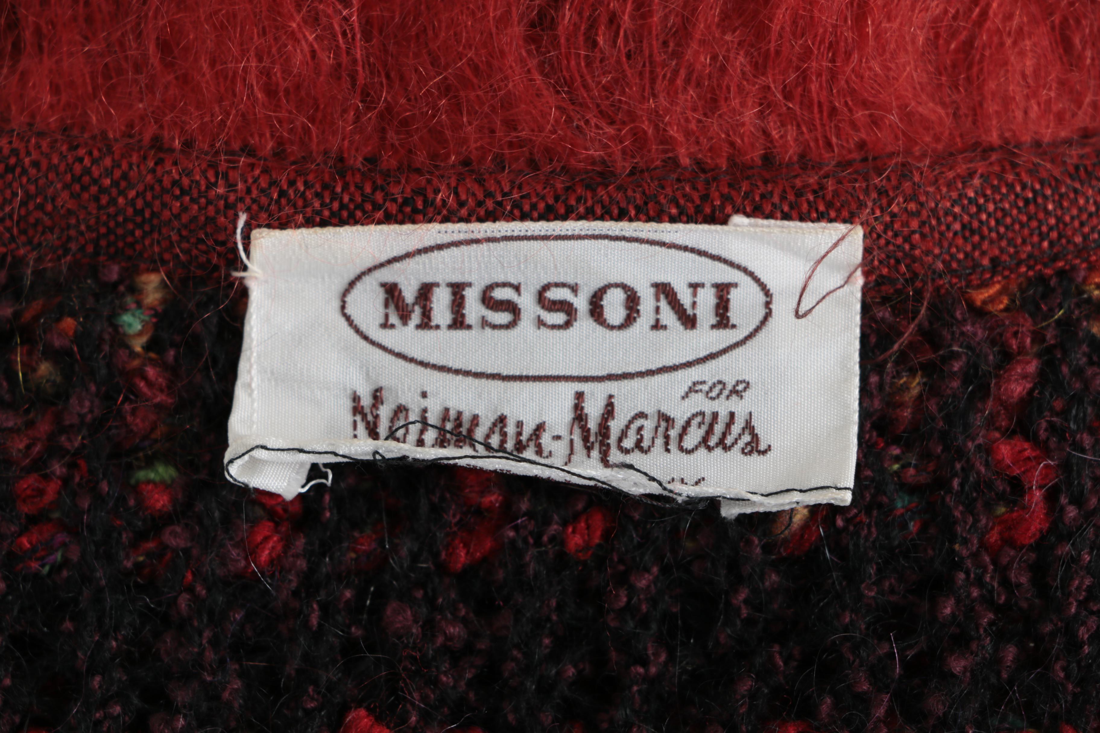 Missoni for Neiman Marcus Sweater Duster Jacket
